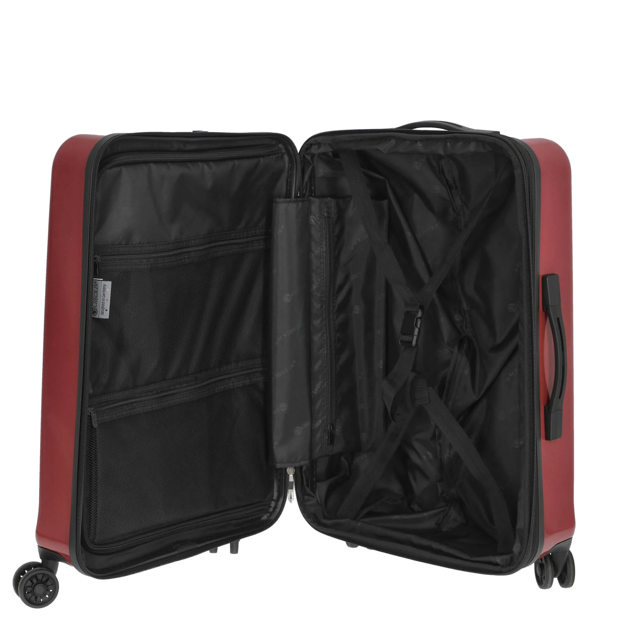CHECK.IN London 2.0 - 4-Rollen-Trolley 67 cm (beere) - Image 6