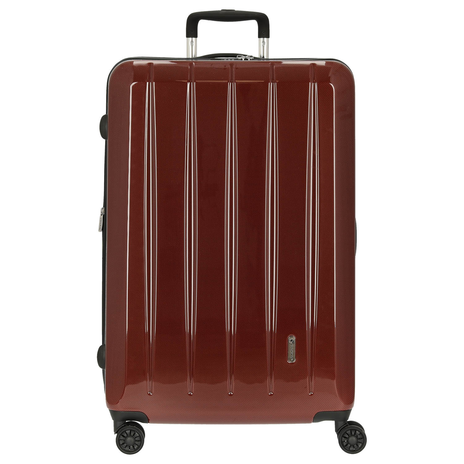 CHECK.IN London 2.0 - 4-Rollen-Trolley 75 cm (carbon rot)