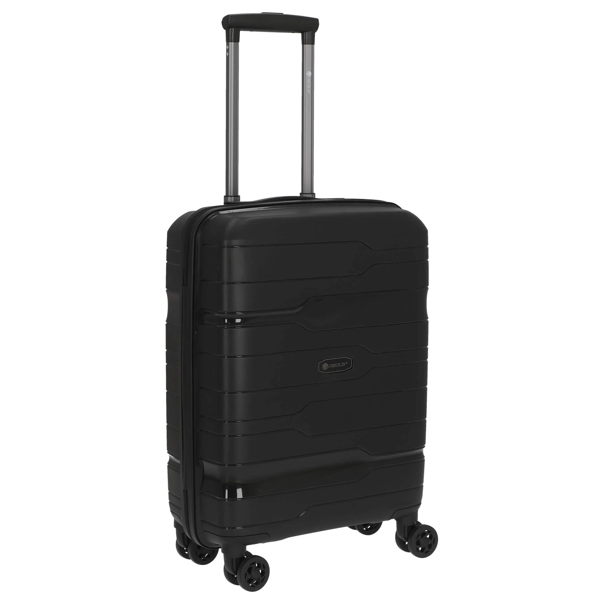 CHECK.IN Memphis - 4-Rollen-Kabinentrolley 55 cm (schwarz) - Image 5