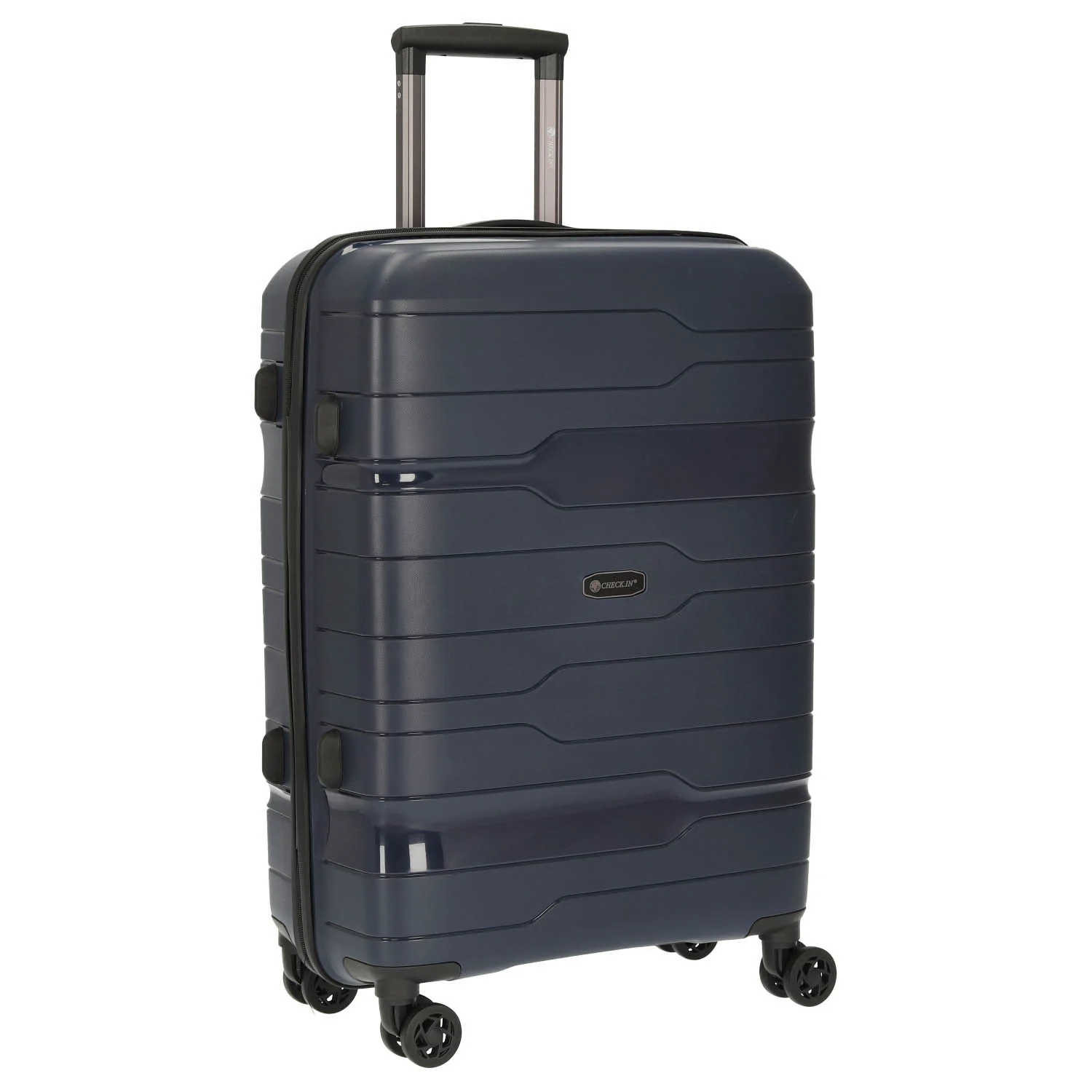 CHECK.IN Memphis - 4-Rollen-Trolley 67 cm (blau) - Image 5