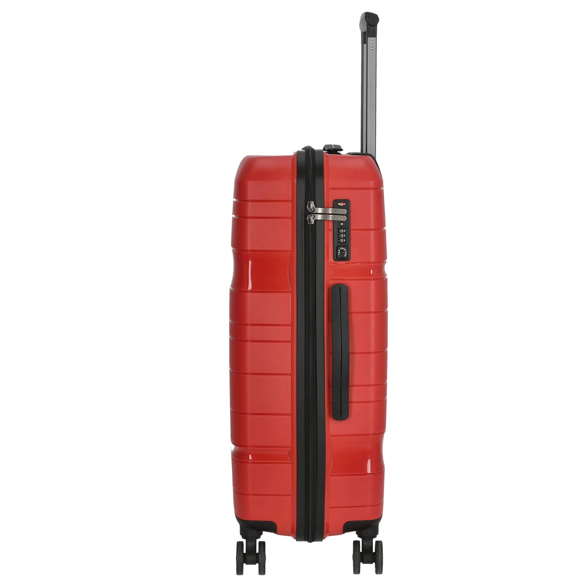 CHECK.IN Memphis - 4-Rollen-Trolley 67 cm (rot) - Image 3