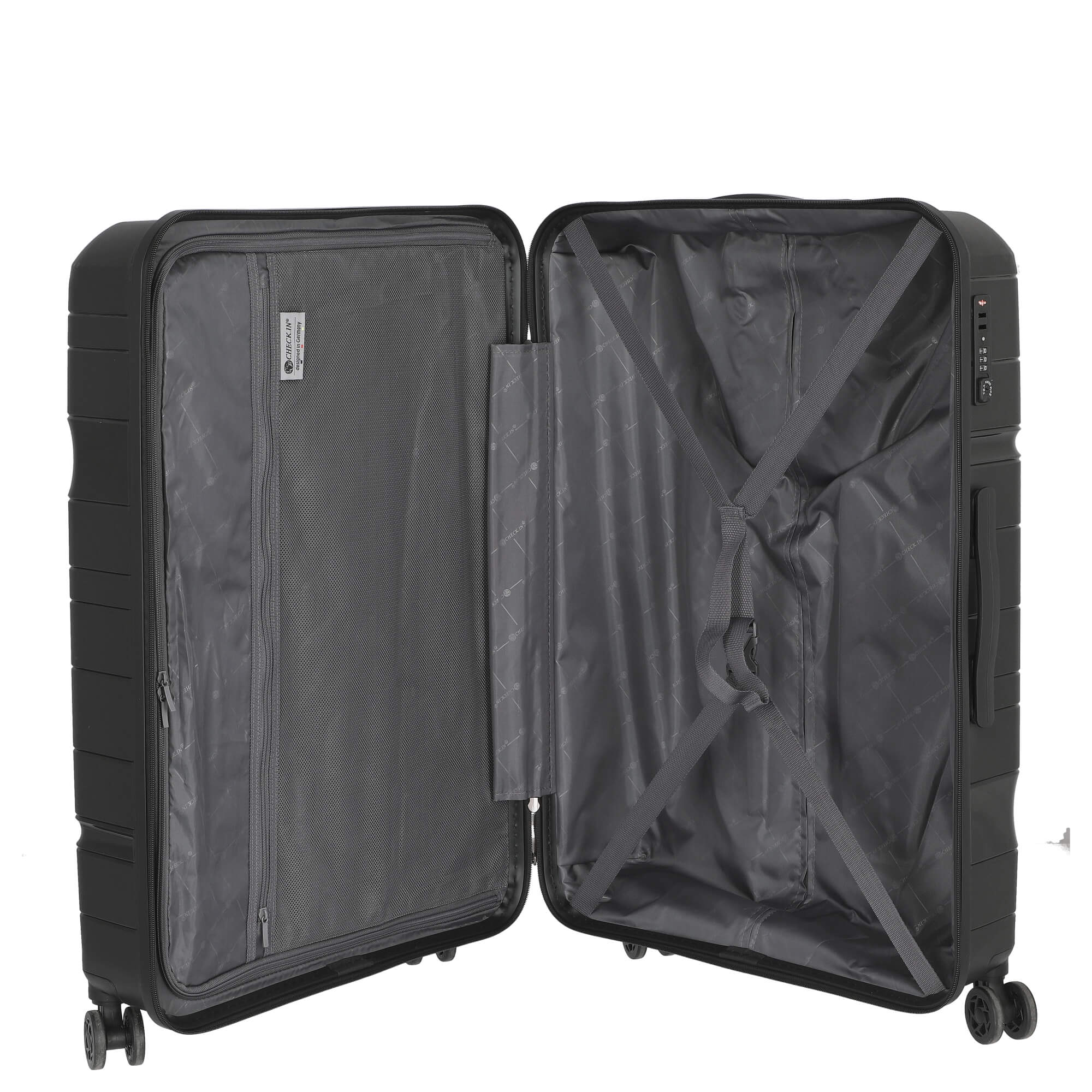 CHECK.IN Memphis - 4-Rollen-Trolley 76 cm (schwarz) - Image 6