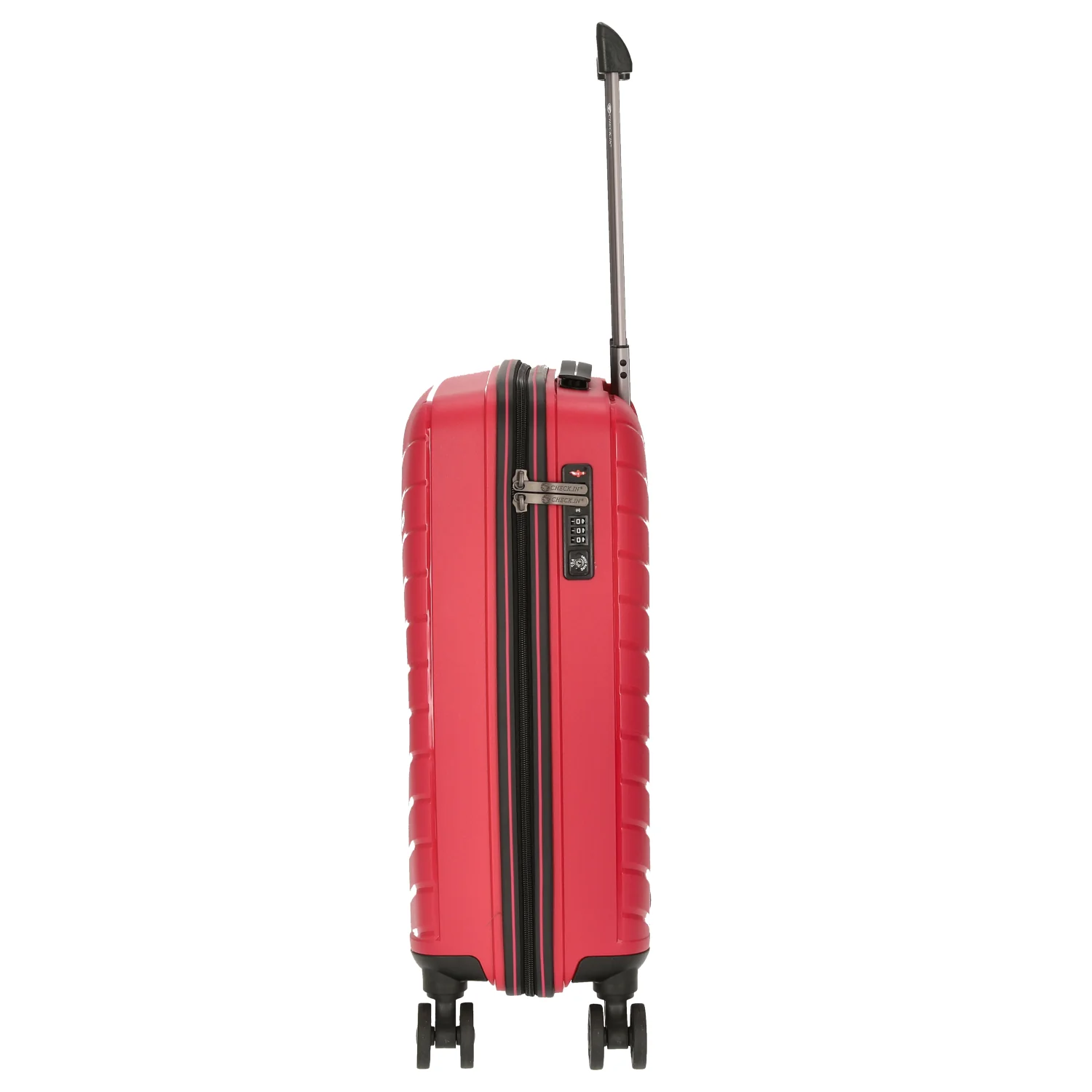 CHECK.IN Orlando - 4-Rollen-Kabinentrolley 55 cm (magenta) - Image 3