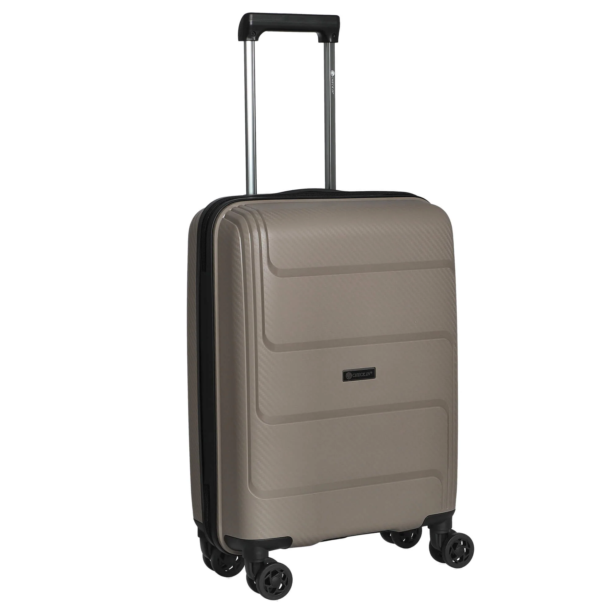 CHECK.IN St. Louis - 4-Rollen-Kabinentrolley 55 cm (taupe) - Image 5