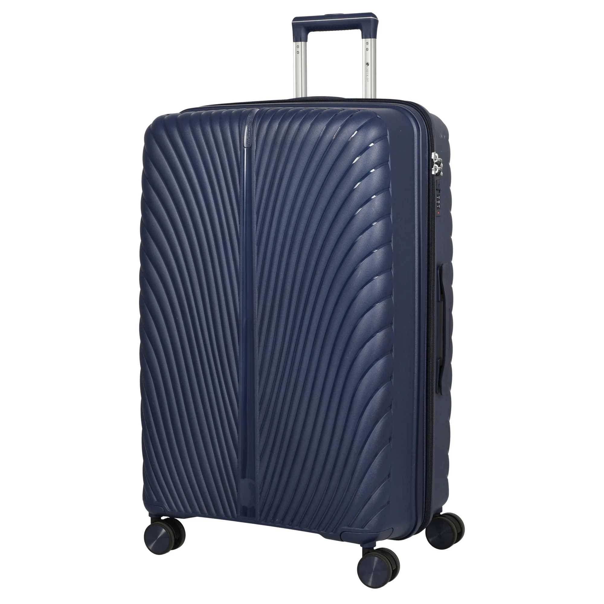 CHECK.IN Sydney- 4-Rollen-Trolley L 76 cm (navy blau) - Image 2