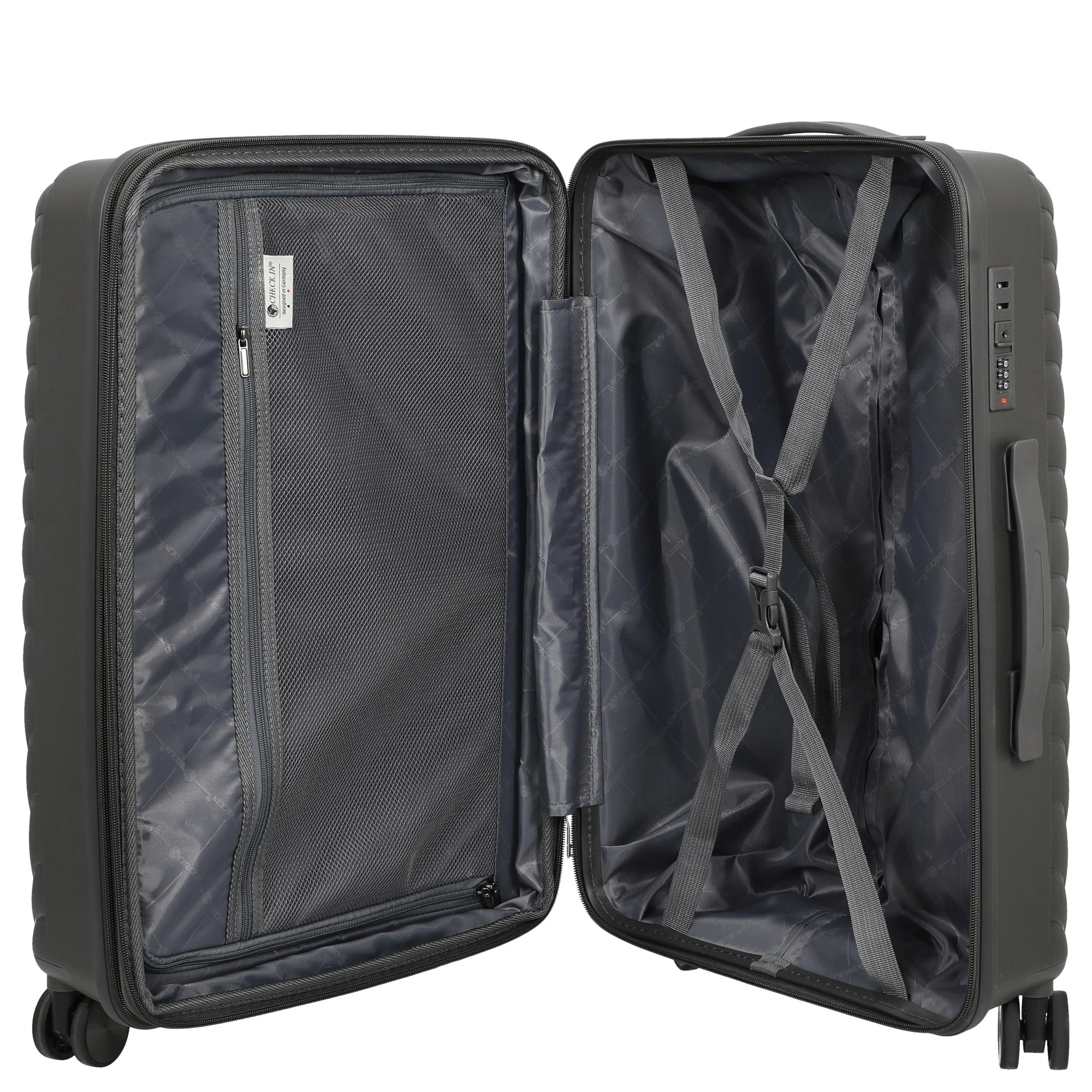 CHECK.IN Sydney- 4-Rollen-Trolley M 66 cm (anthrazit) - Image 6