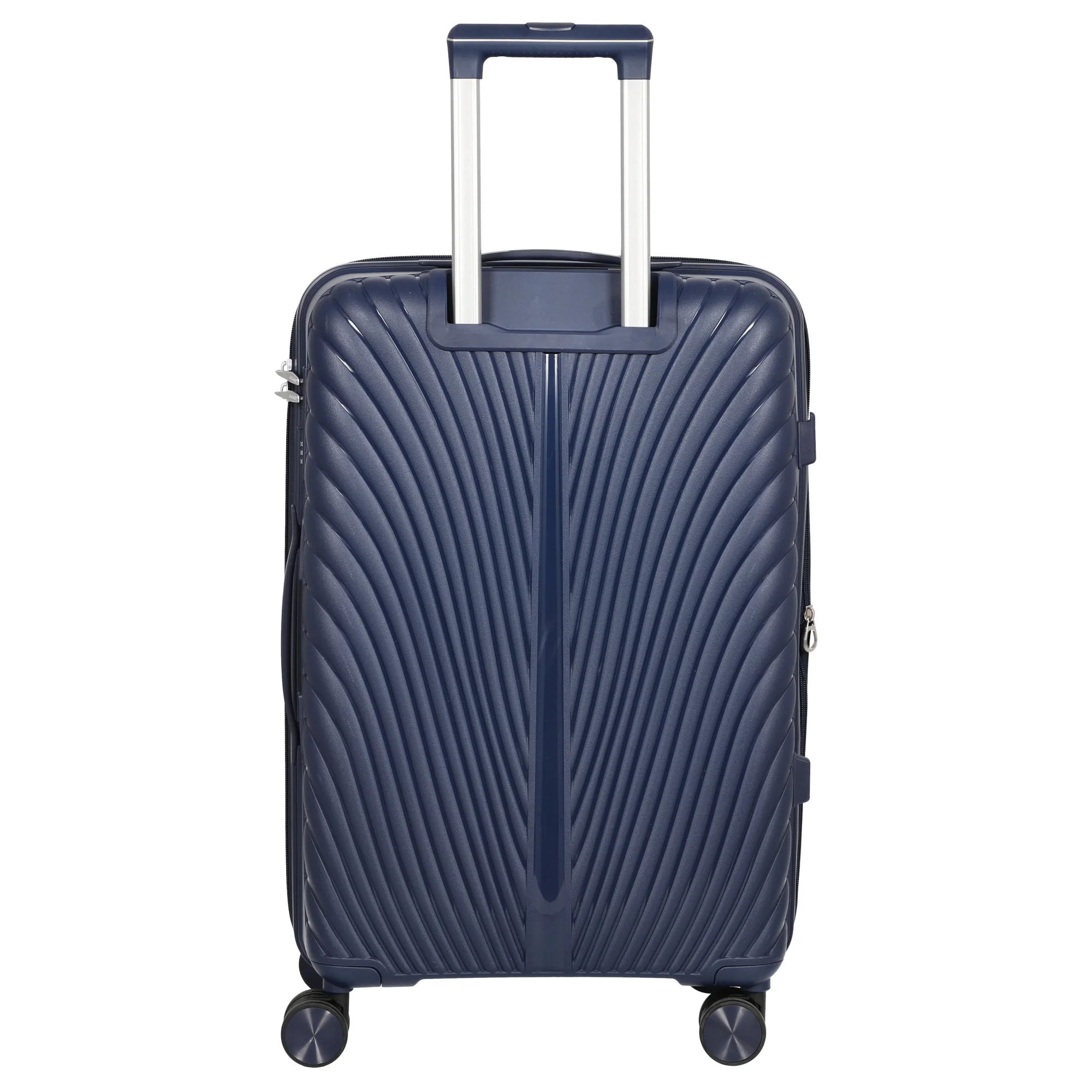 CHECK.IN Sydney- 4-Rollen-Trolley M 66 cm (navy blau) - Image 4