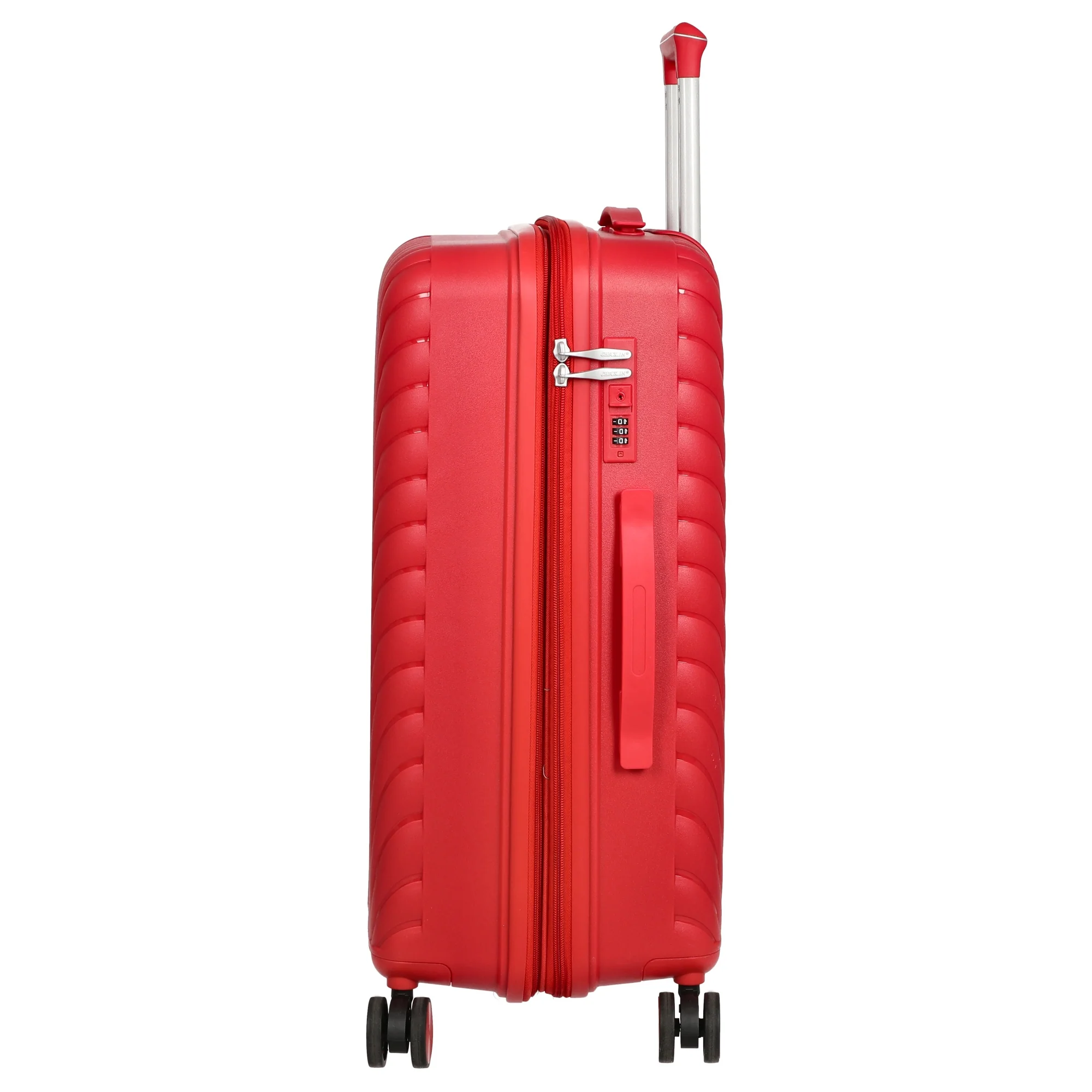 CHECK.IN Sydney- 4-Rollen-Trolley M 66 cm (rot) - Image 3