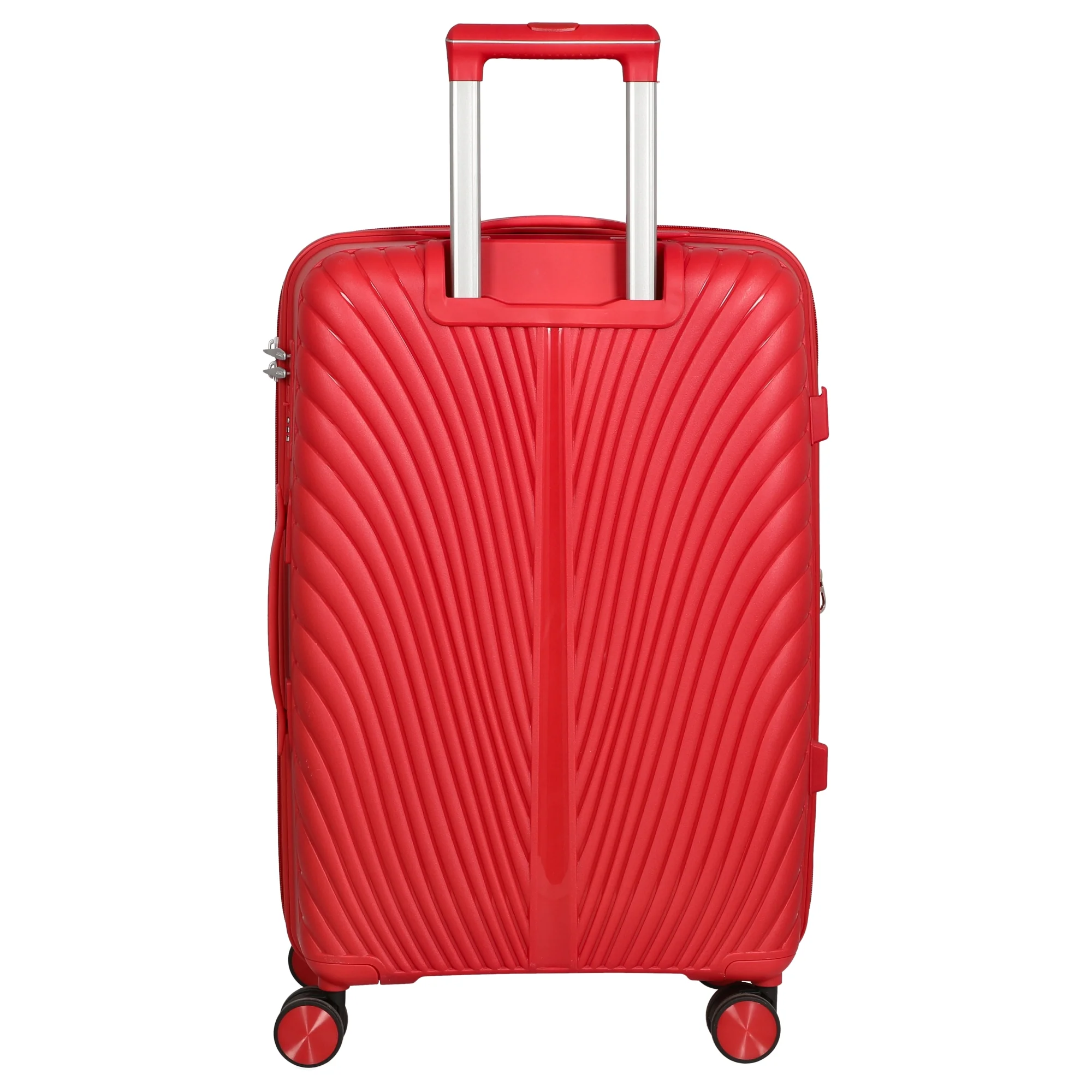 CHECK.IN Sydney- 4-Rollen-Trolley M 66 cm (rot) - Image 4