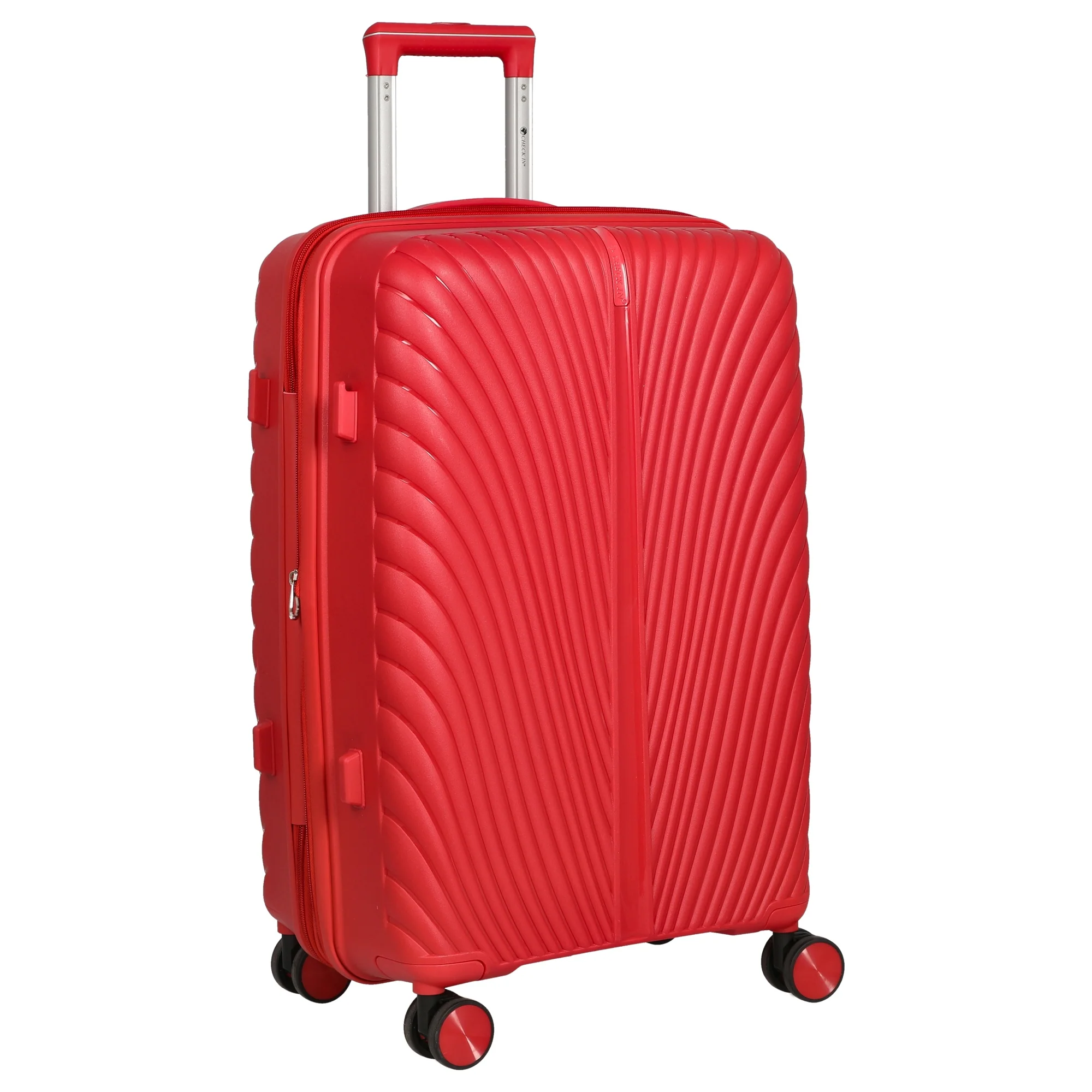 CHECK.IN Sydney- 4-Rollen-Trolley M 66 cm (rot) - Image 5