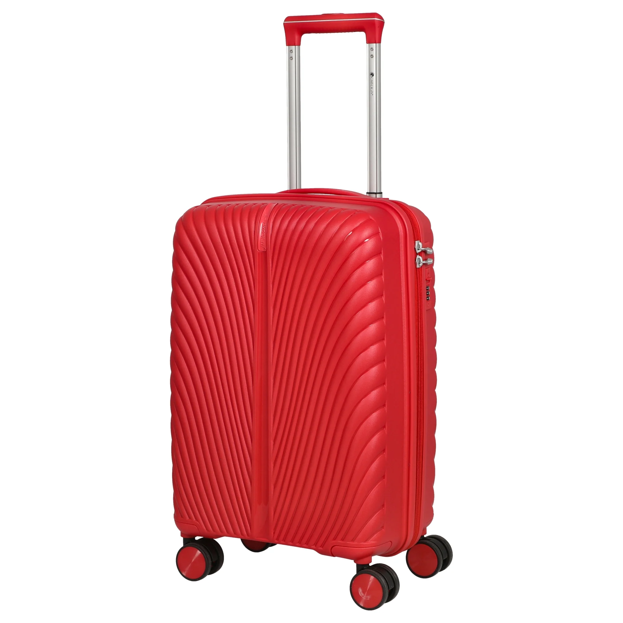 CHECK.IN Sydney- 4-Rollen-Trolley S 55 cm (rot) - Image 2