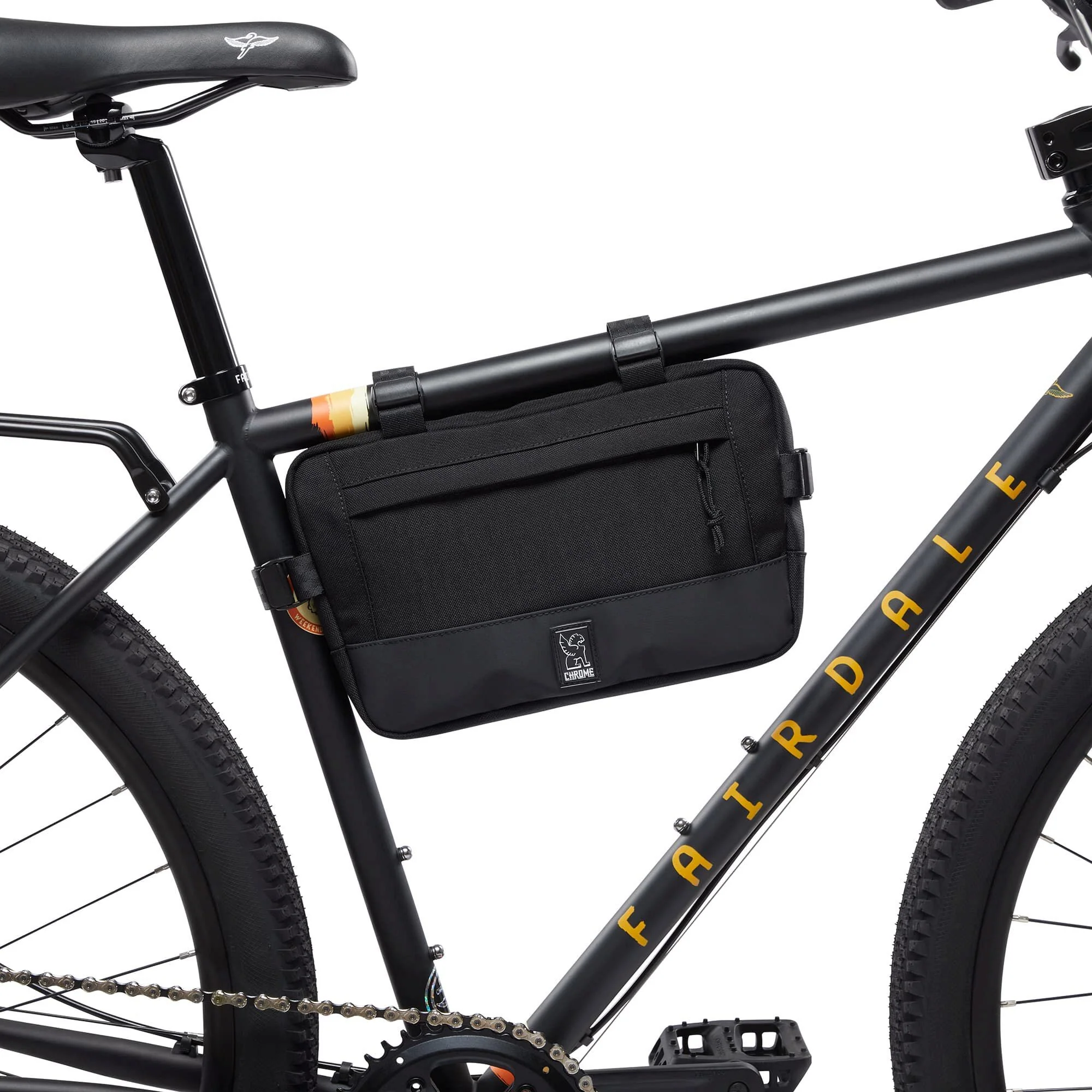 Chrome Doubletrack Bike Medium 4 - Rahmentasche 28.5 cm (black) - Image 6