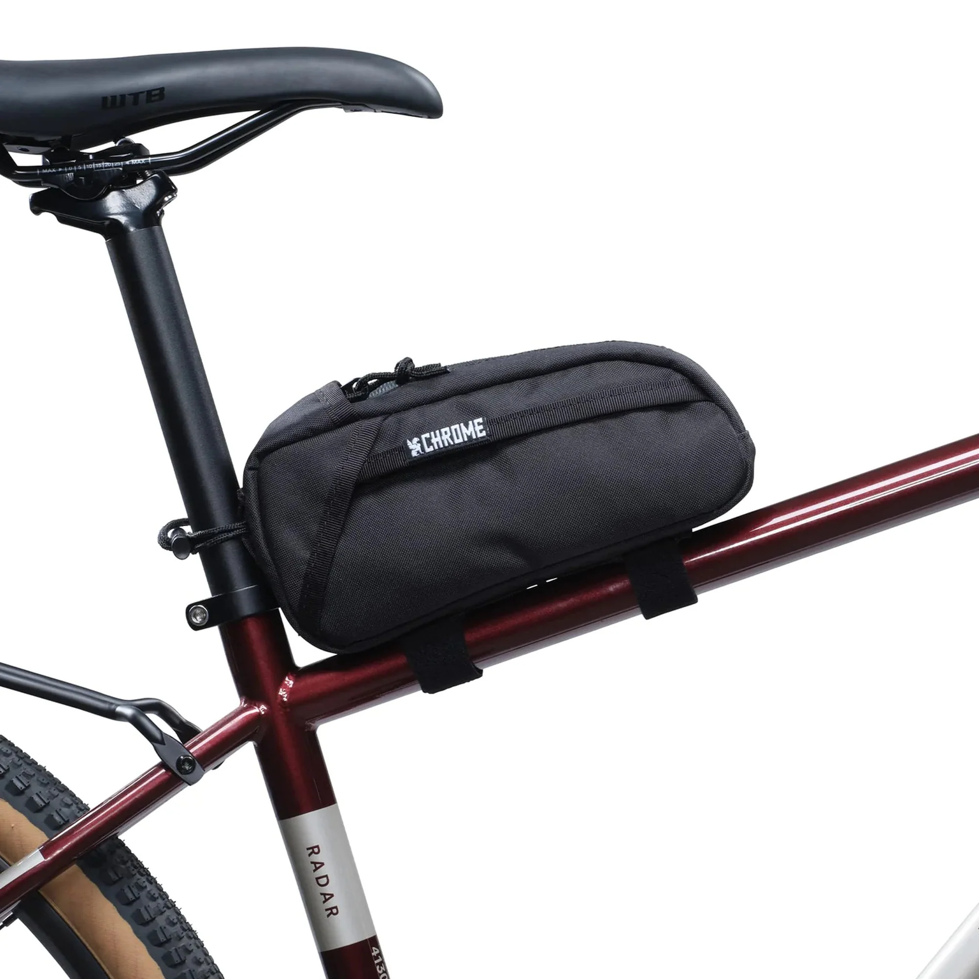 Chrome Holman Toptube Bag - Rahmentasche 22.2 cm (black) - Image 5