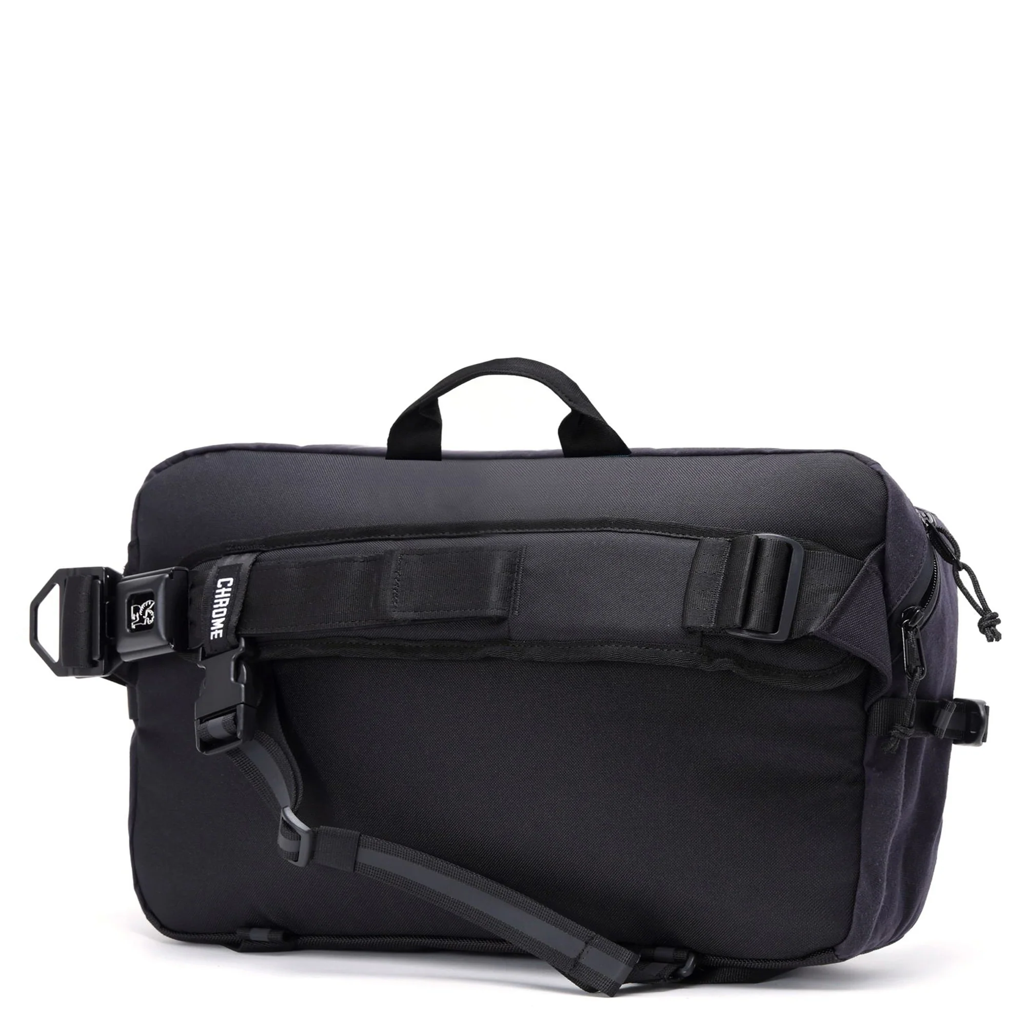 Chrome Kadet Max - Umhängetasche 15" 39.5 cm (black canvas leather) - Image 3