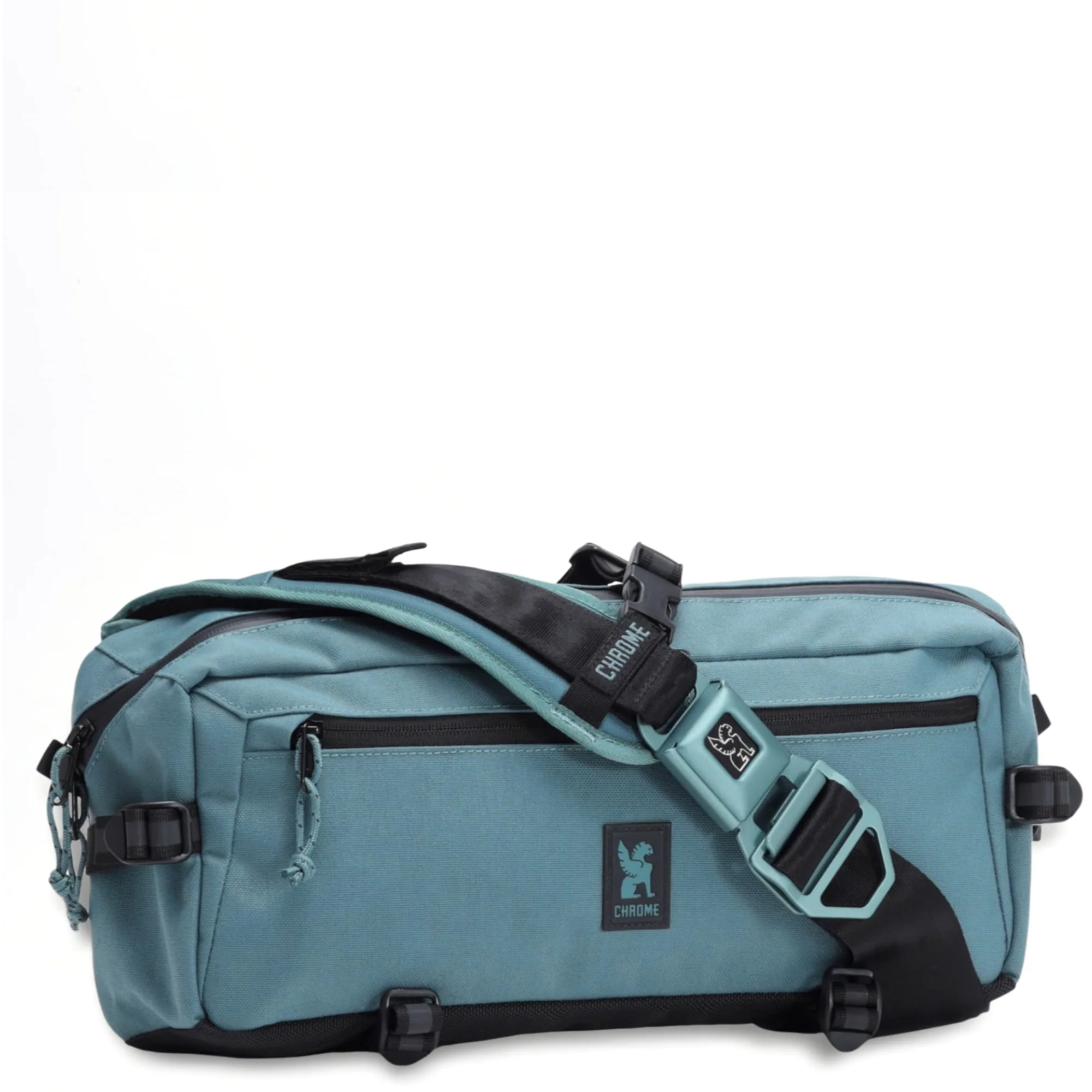 Chrome Kadet Nylon 9 - Umhängetasche 43 cm (steel blue) - Image 2