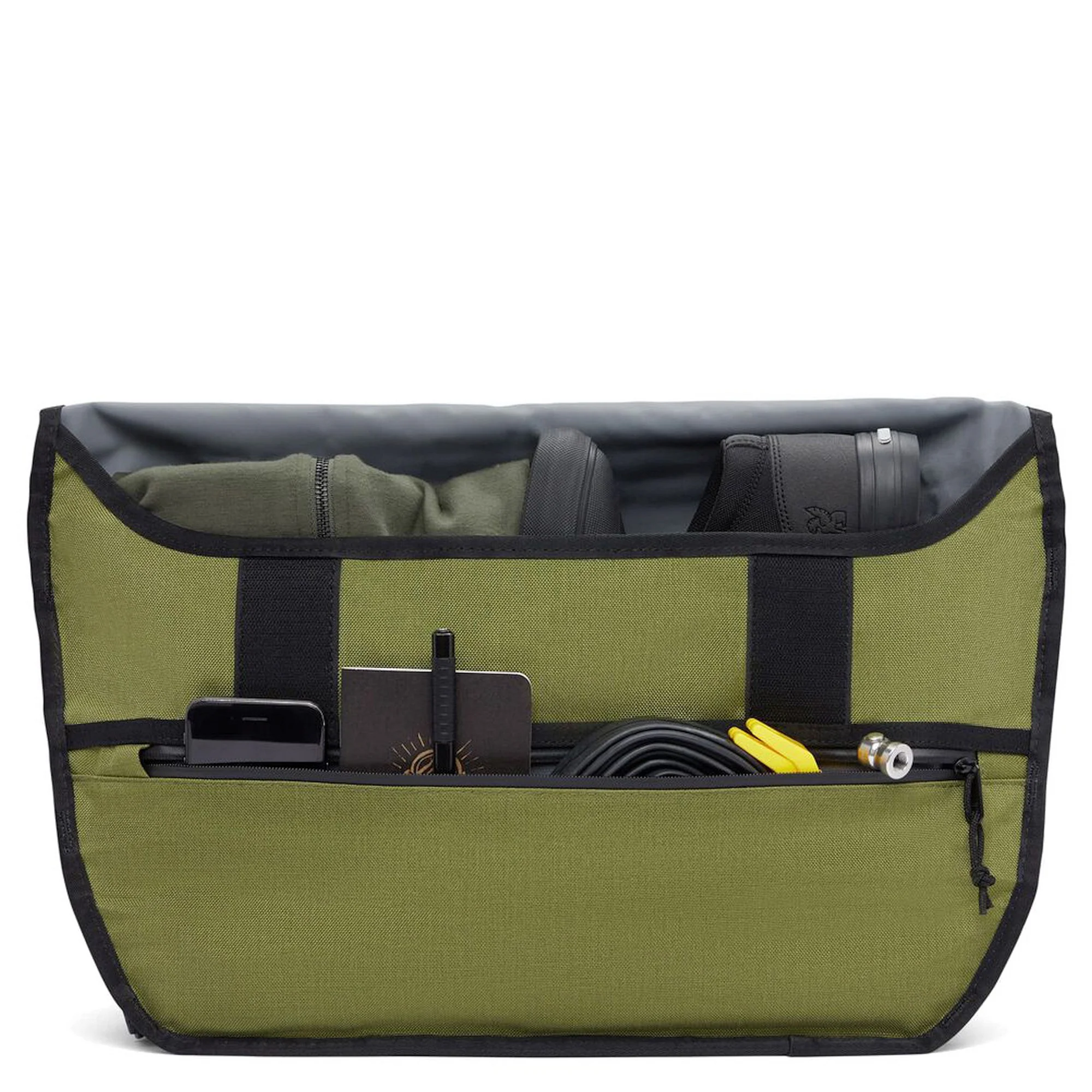 Chrome Simple Medium Messenger 15 - Schultertasche 13" 51 cm (olive branch) - Image 3