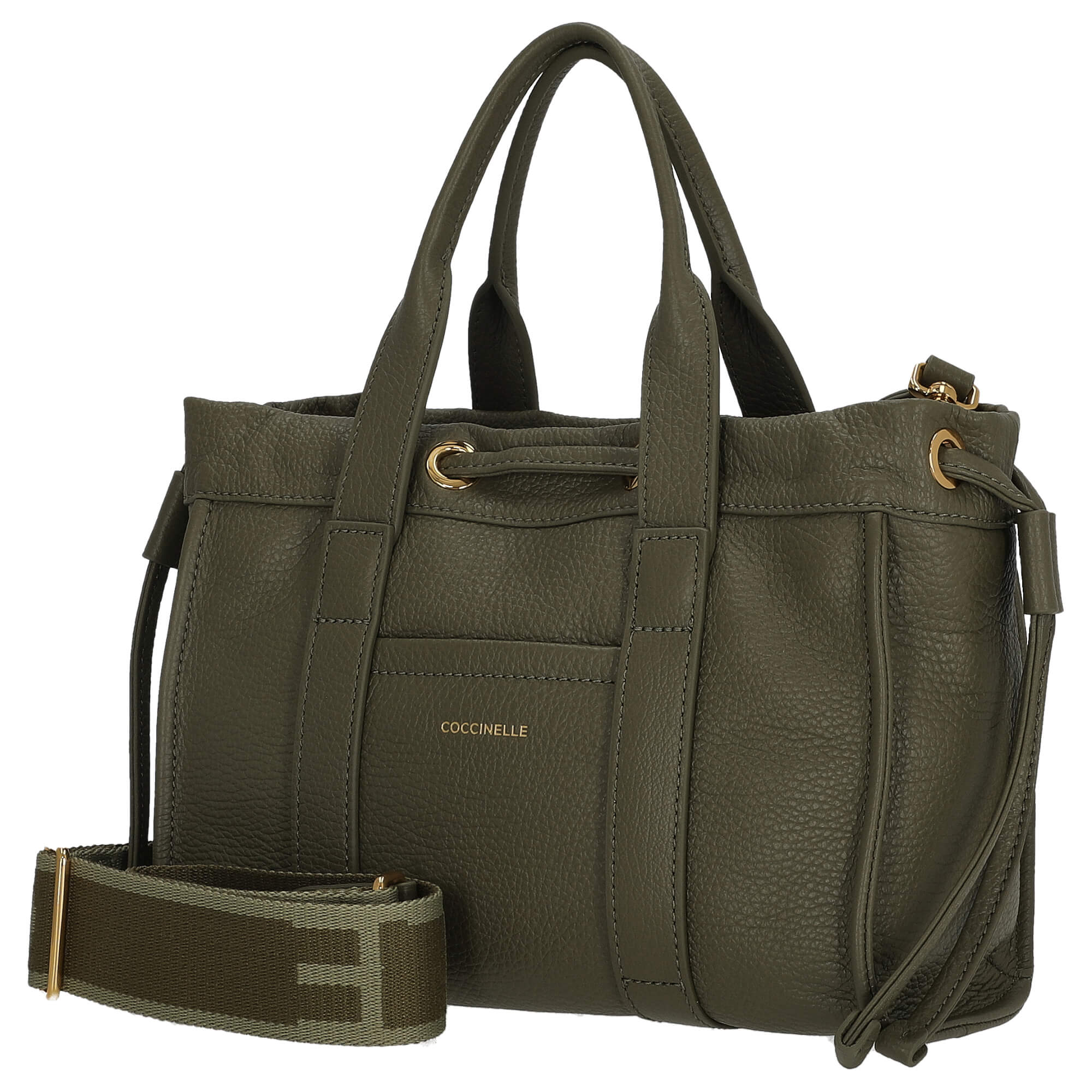 Coccinelle 2day Signature - Henkeltasche 26 cm (laurel green) - Image 2