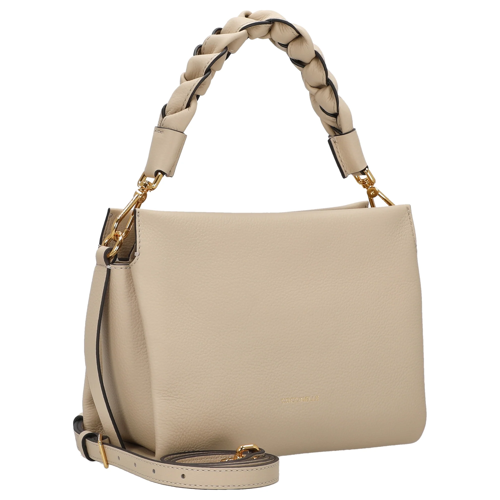 Coccinelle Boheme Grana Double - Henkeltasche S 23 cm (sandshe/seagras) - Image 5