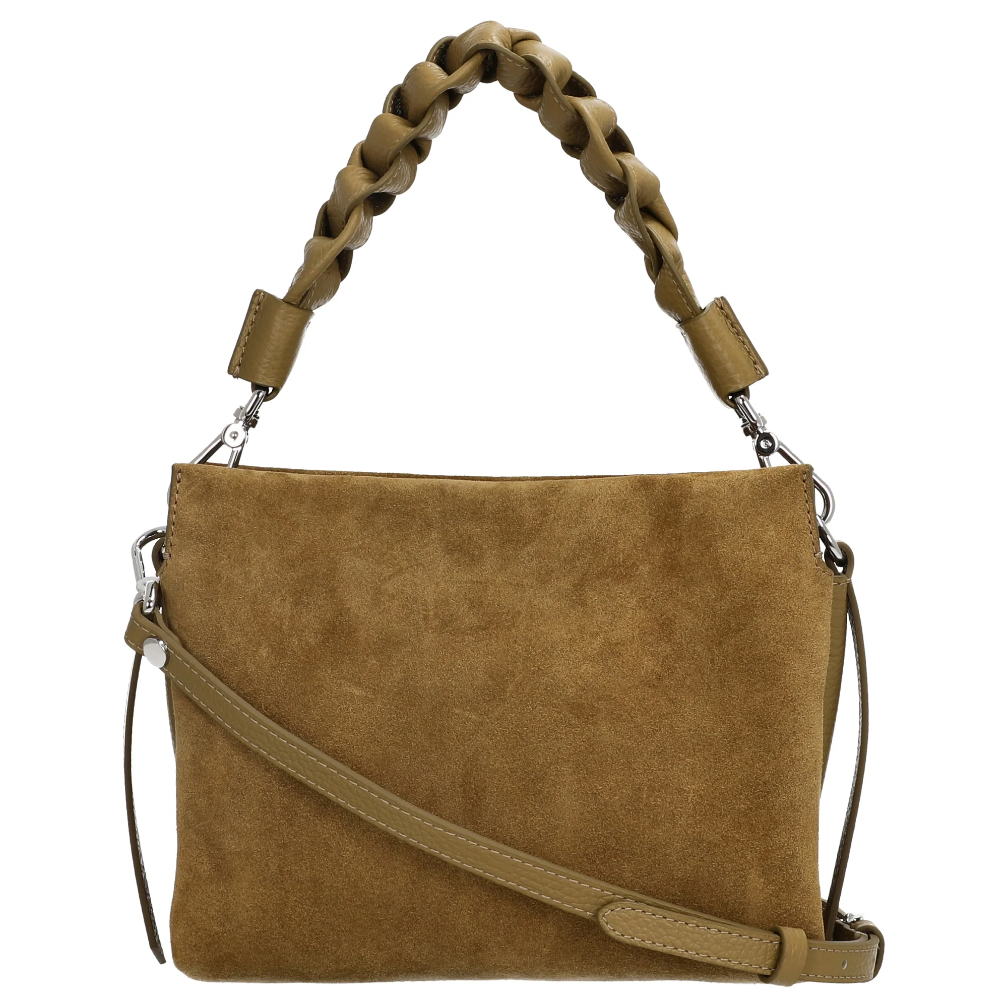 Coccinelle Boheme Suede - Umhängetasche 23 cm (seagras) - Image 4