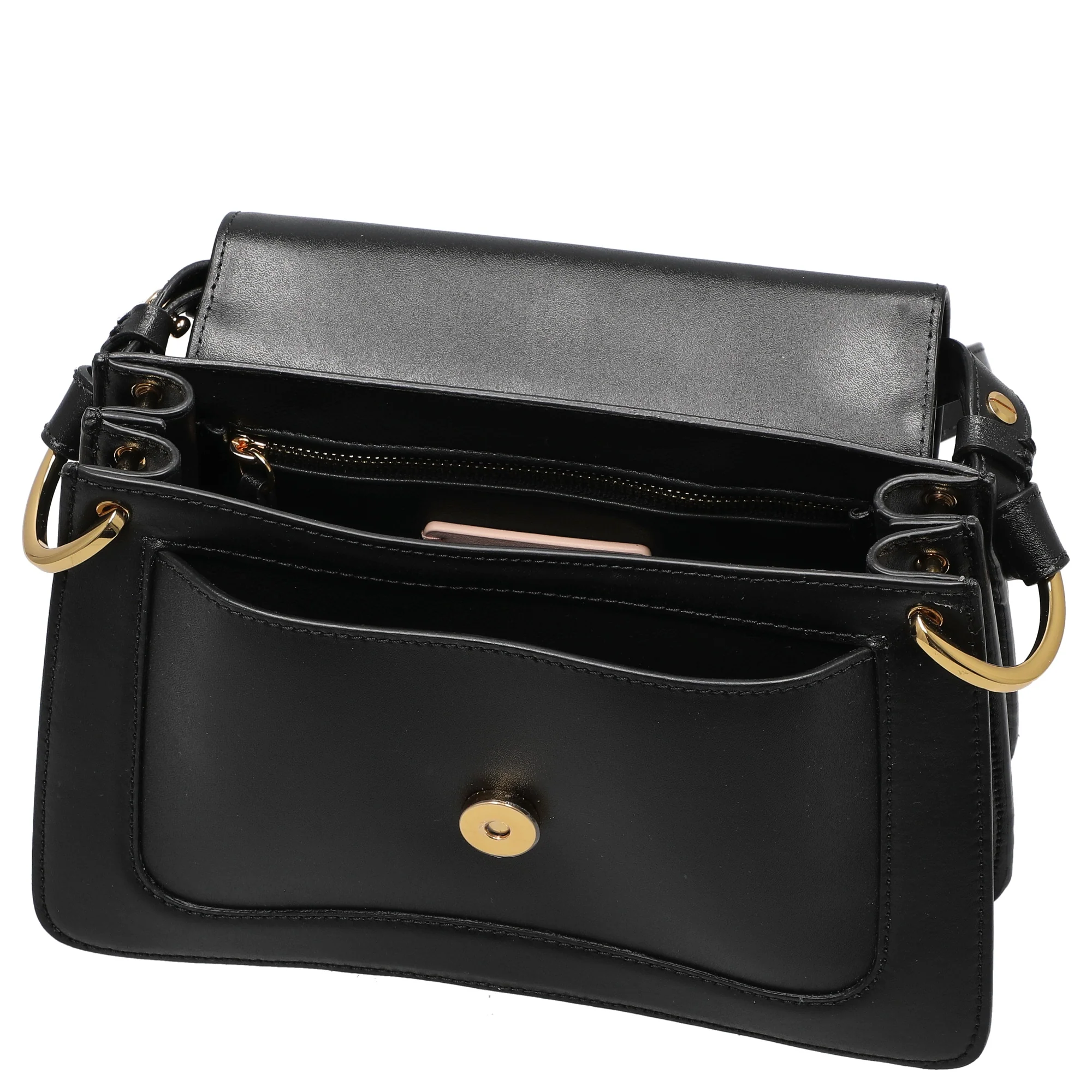 Coccinelle C-Me Calf - Henkeltasche 23.5 cm (schwarz) - Image 6