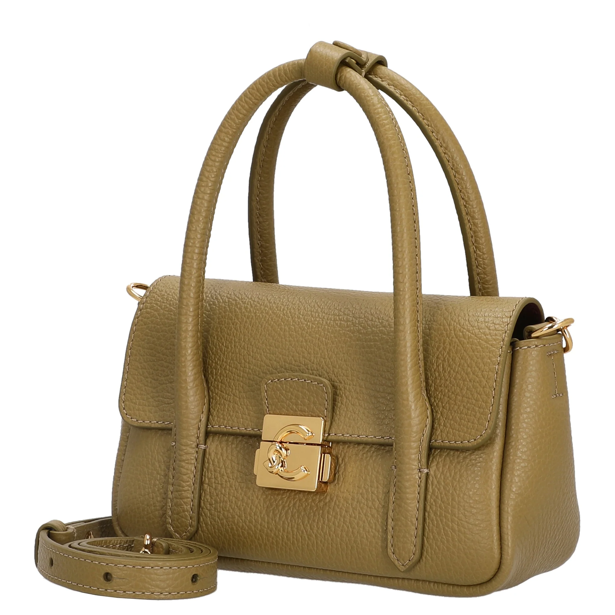 Coccinelle C-Me Lock - Henkeltasche 19 cm (seagrass) - Image 2