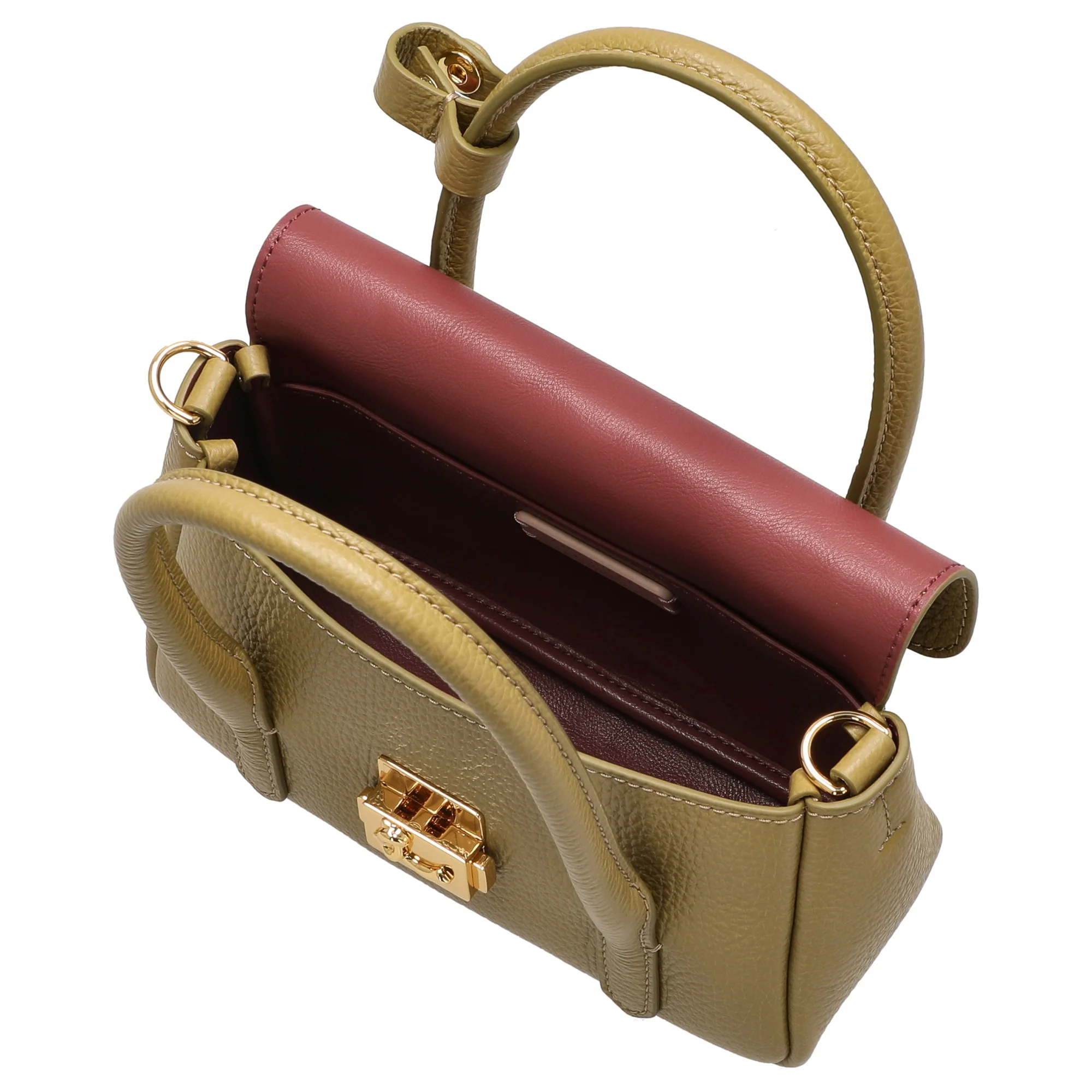 Coccinelle C-Me Lock - Henkeltasche 19 cm (seagrass) - Image 6