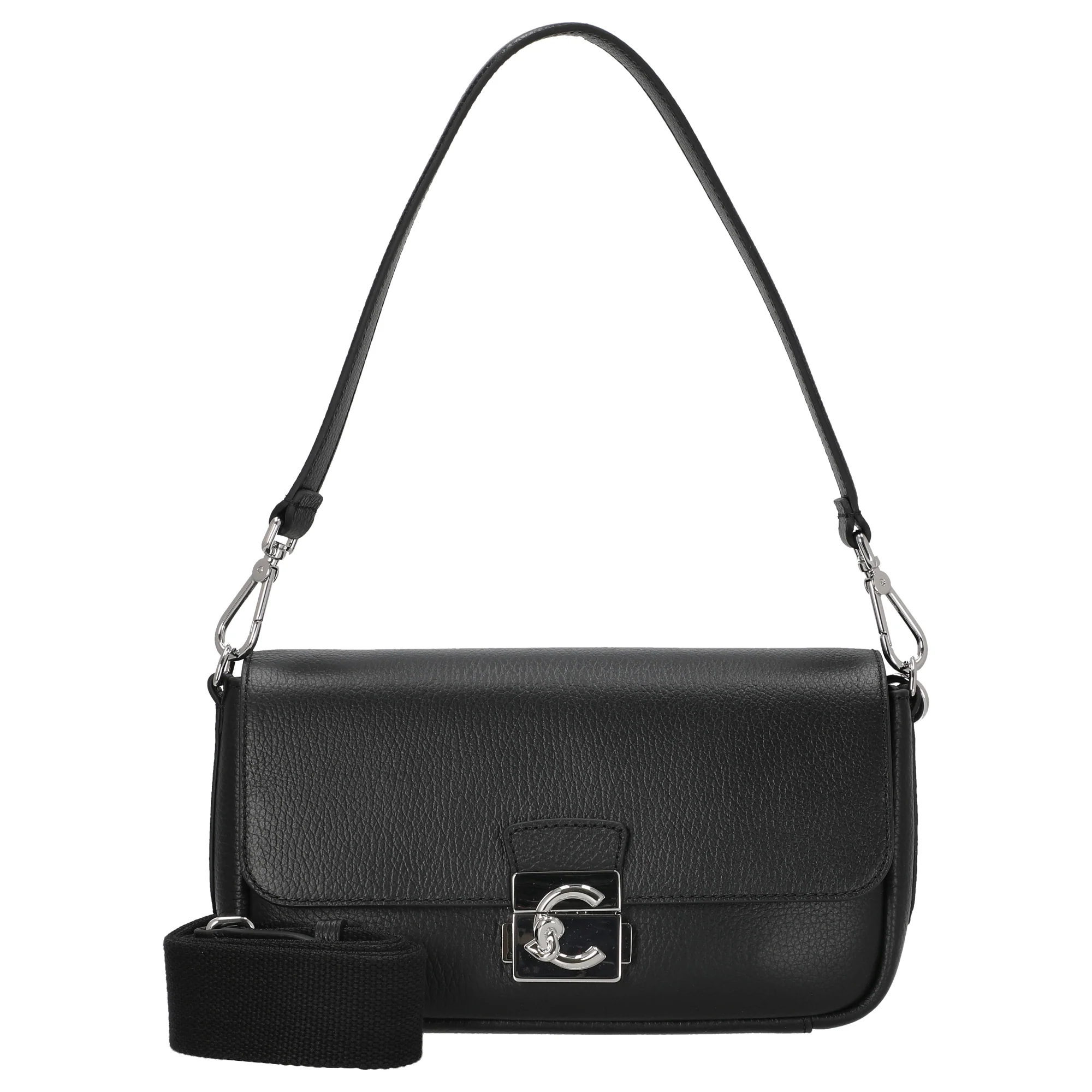 Coccinelle C-Me Lock - Henkeltasche 24 cm (noir)