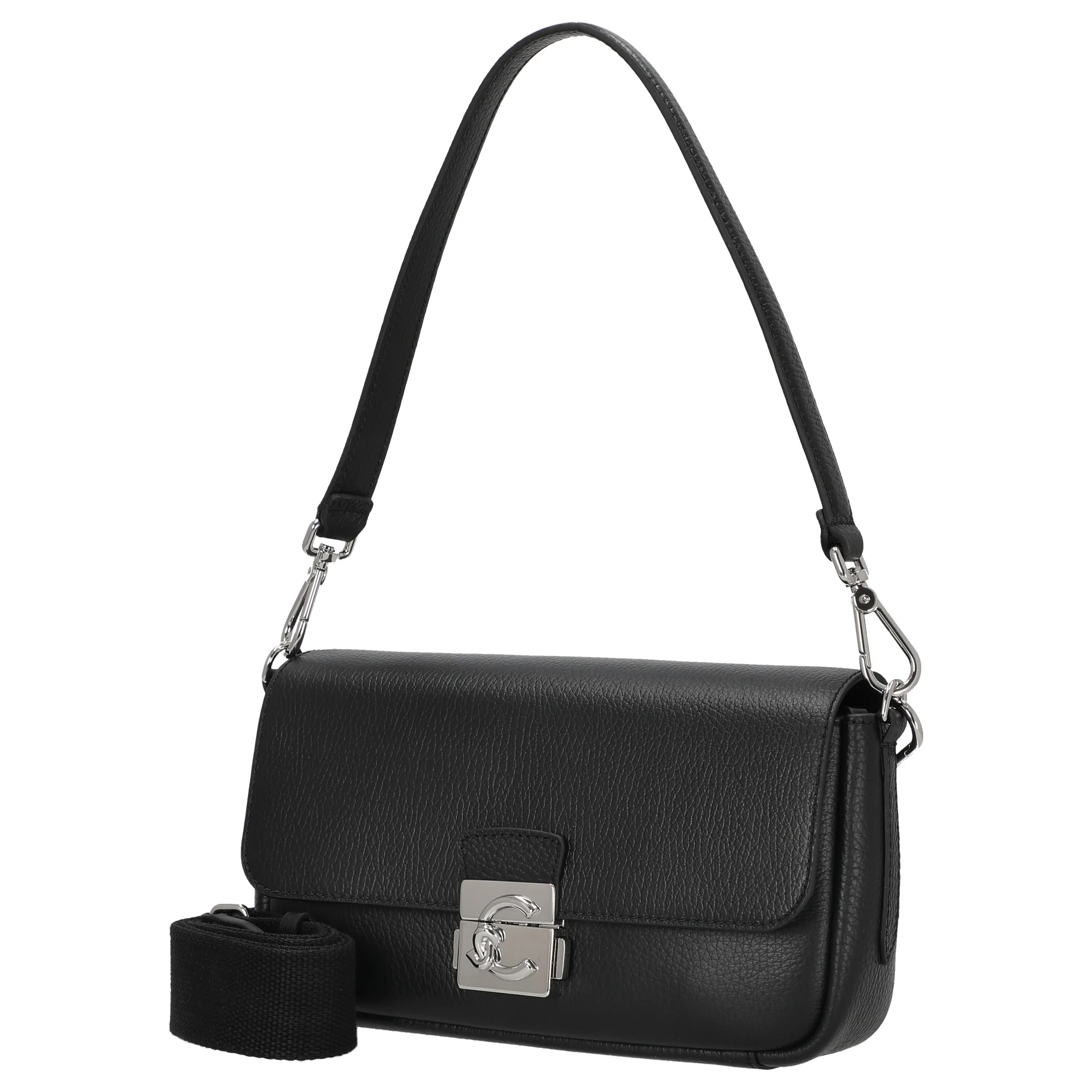 Coccinelle C-Me Lock - Henkeltasche 24 cm (noir) - Image 2