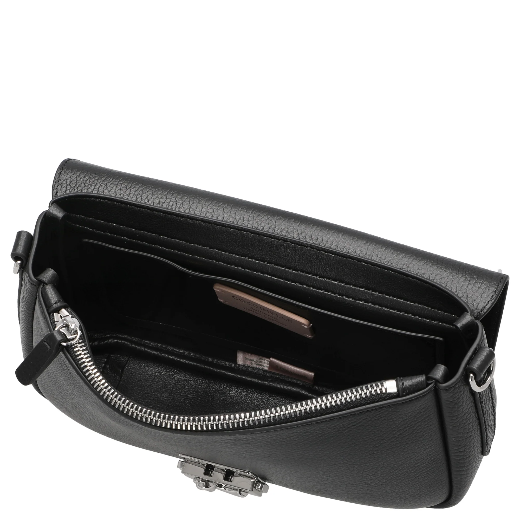 Coccinelle C-Me Lock - Henkeltasche 24 cm (noir) - Image 6