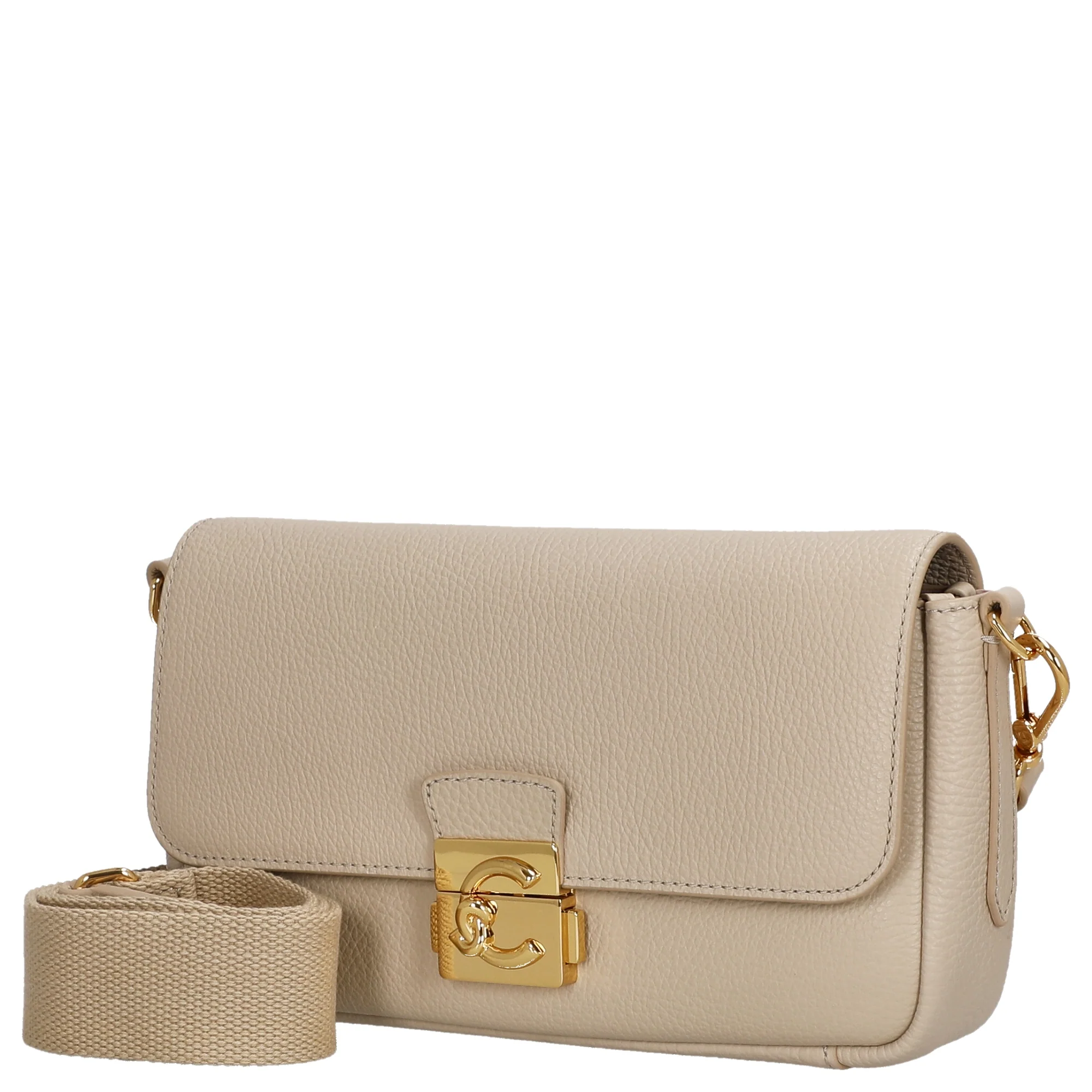 Coccinelle C-Me Lock Medium - Schultertasche 24 cm (sandshell) - Image 2