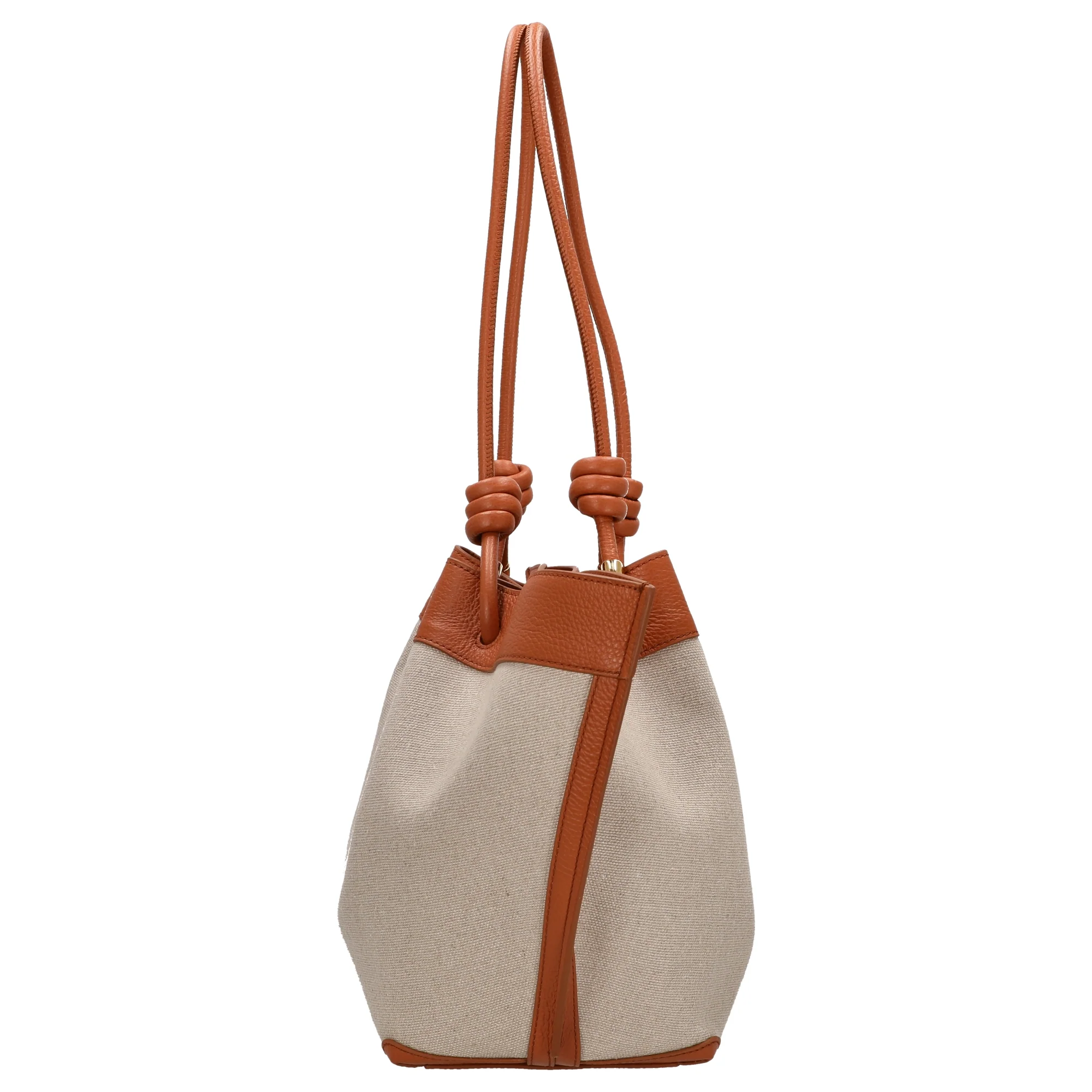 Coccinelle Finn Canvas - Henkeltasche 25 cm (natural/crab) - Image 3