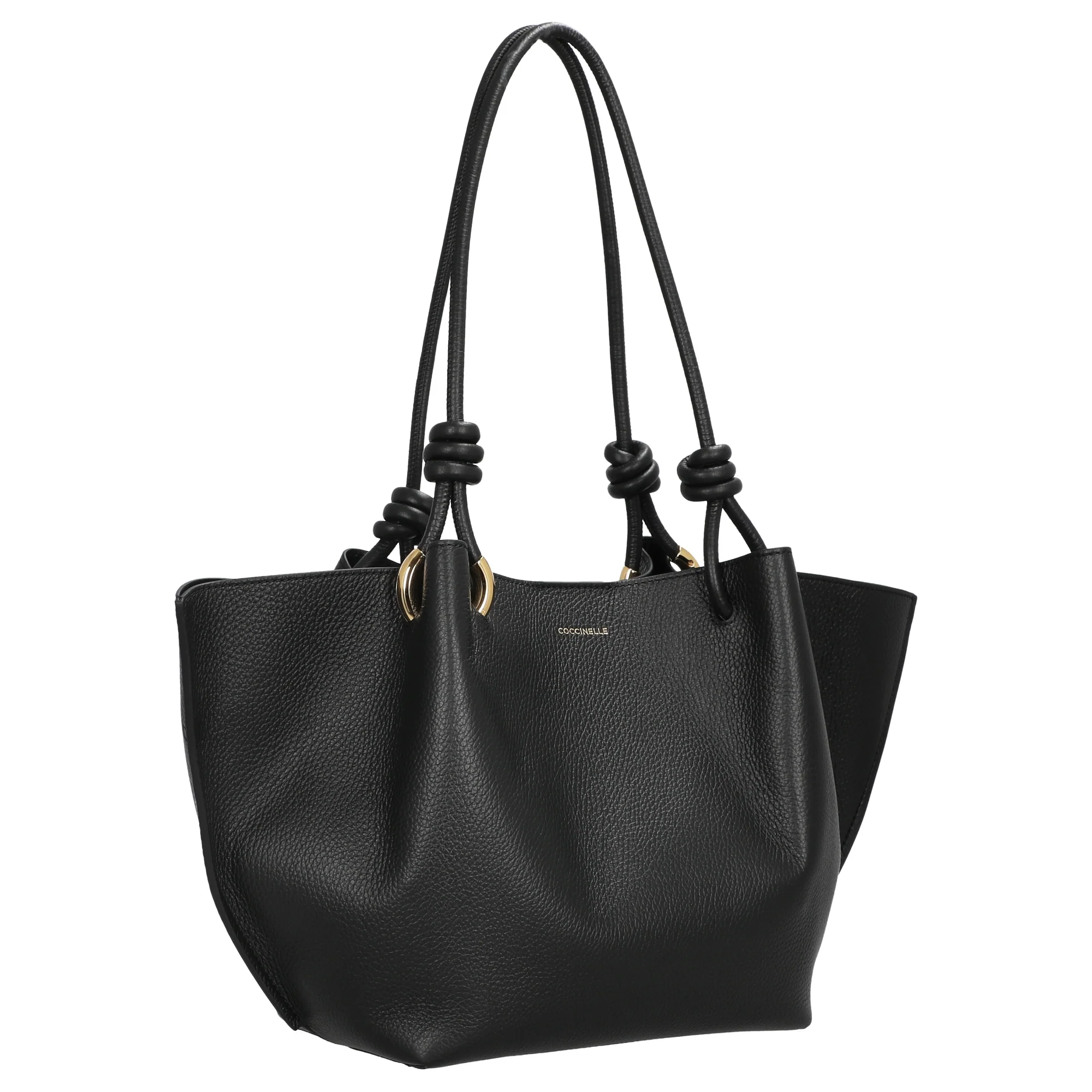 Coccinelle Finn - Shopper 25 cm (noir) - Image 5