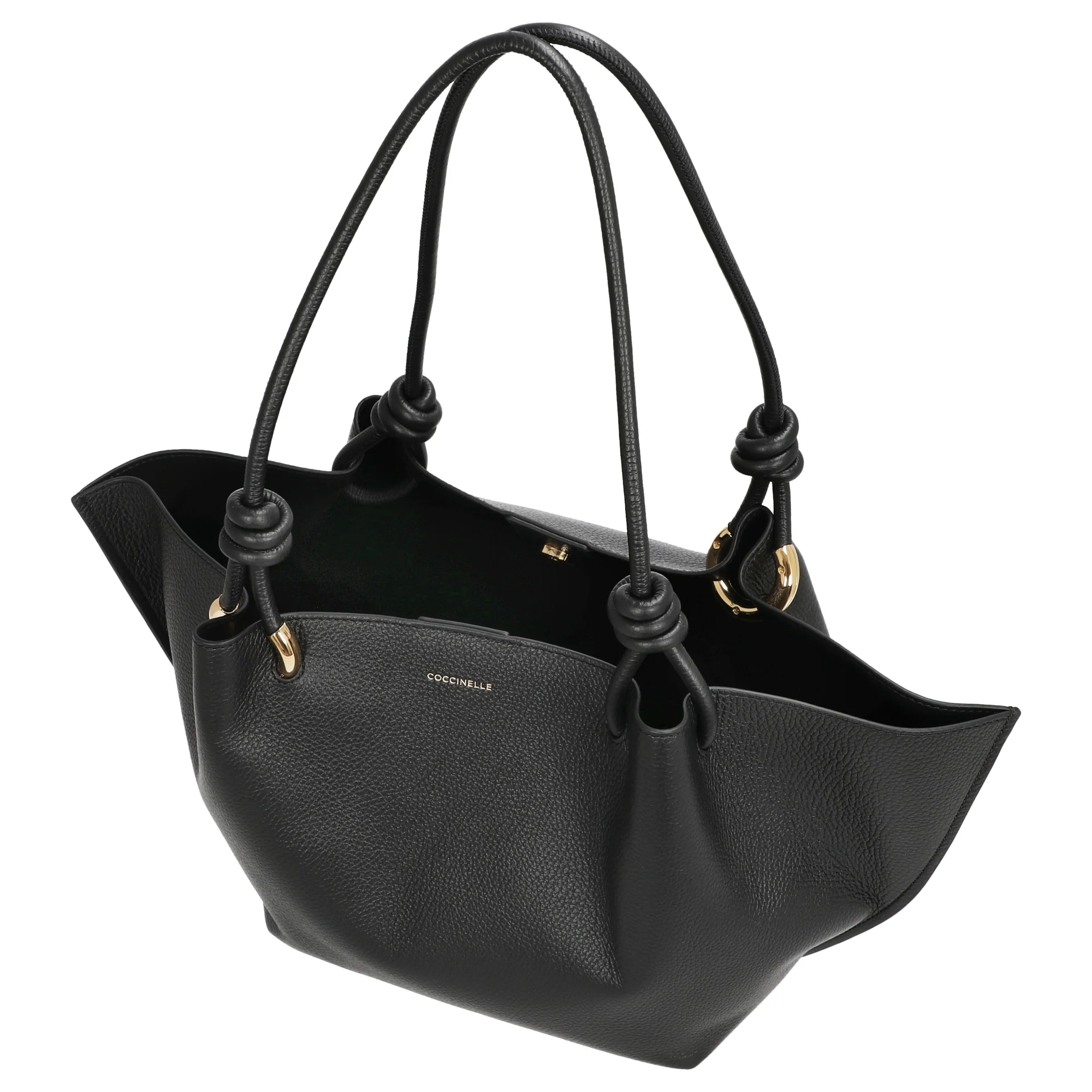 Coccinelle Finn - Shopper 25 cm (noir) - Image 6