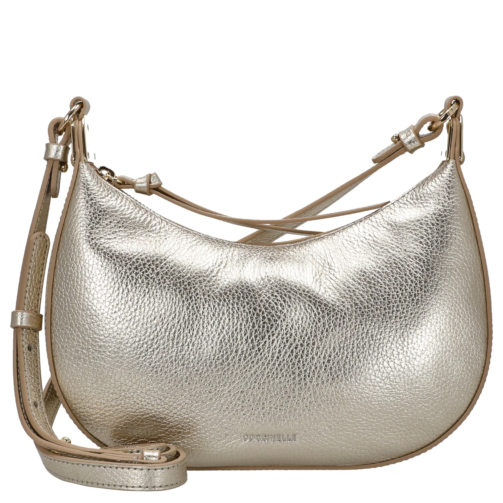 Coccinelle Fujiko - Henkeltasche 25 cm (pale gold)