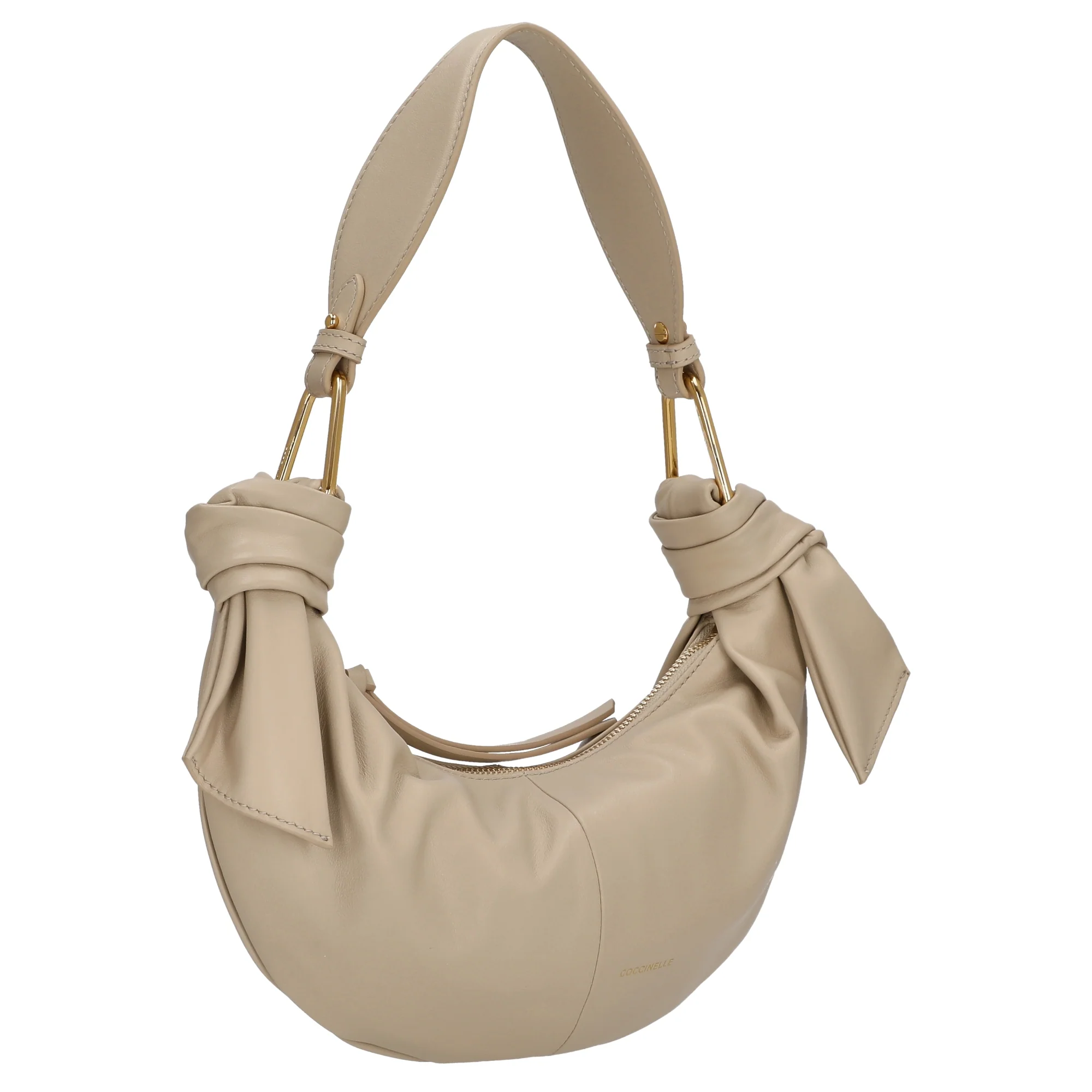 Coccinelle Furoshiki Small - Schultertasche 33 cm (sandshell) - Image 5
