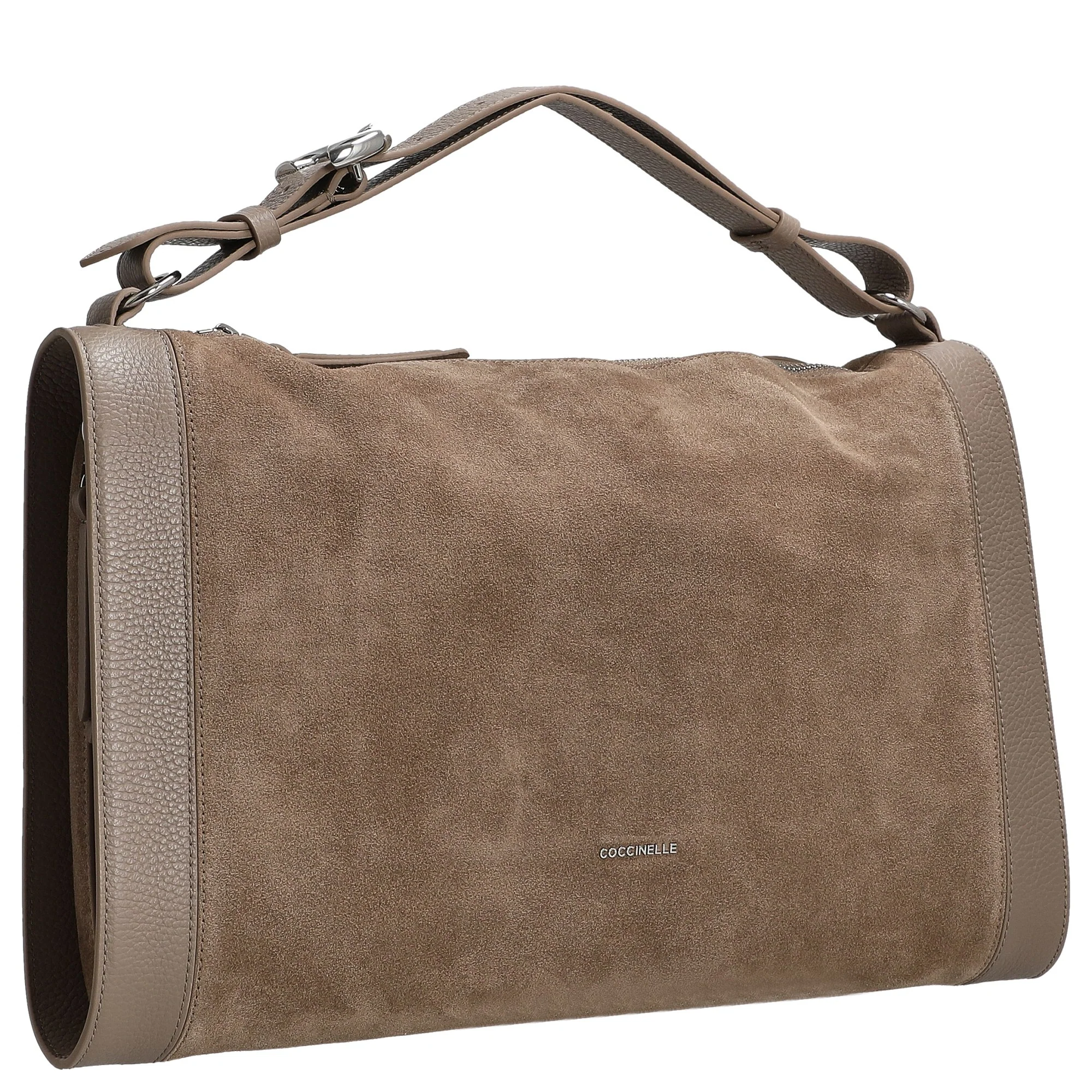 Coccinelle Linor Suede Bi - Shopper 39 cm (warm taupe/warm taupe) - Image 5