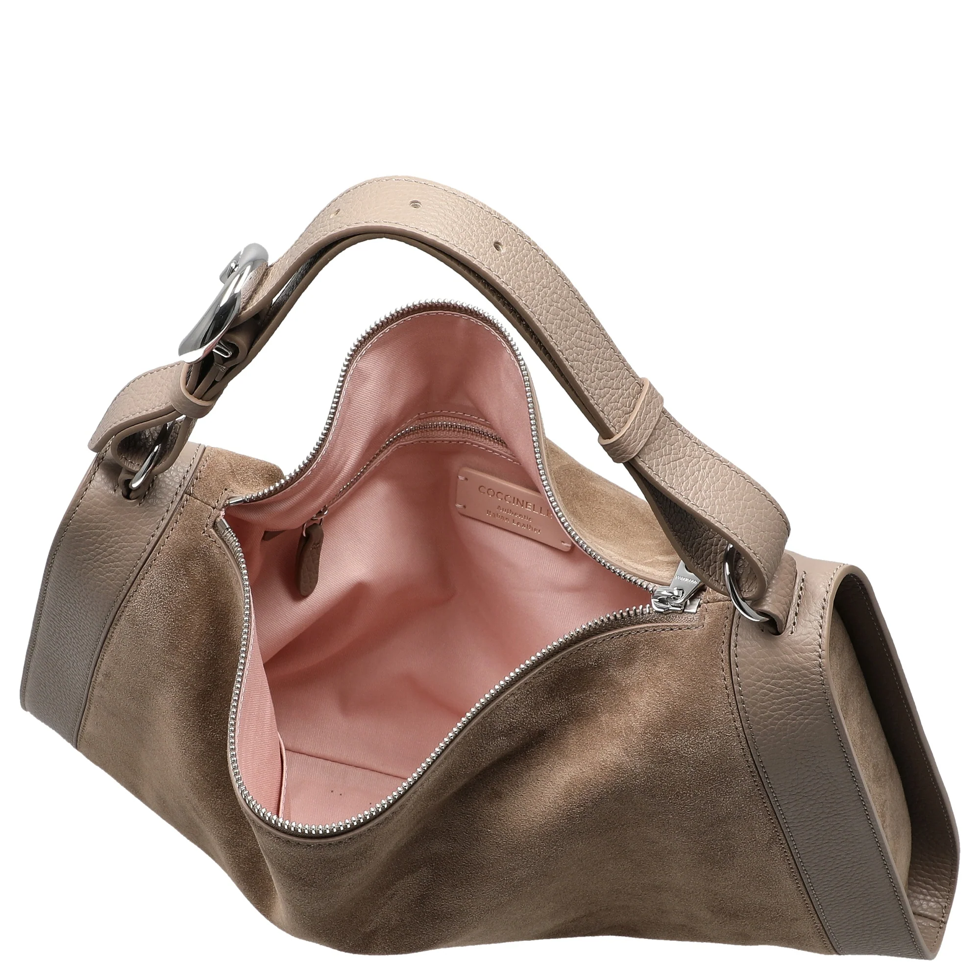 Coccinelle Linor Suede Bi - Shopper 39 cm (warm taupe/warm taupe) - Image 6