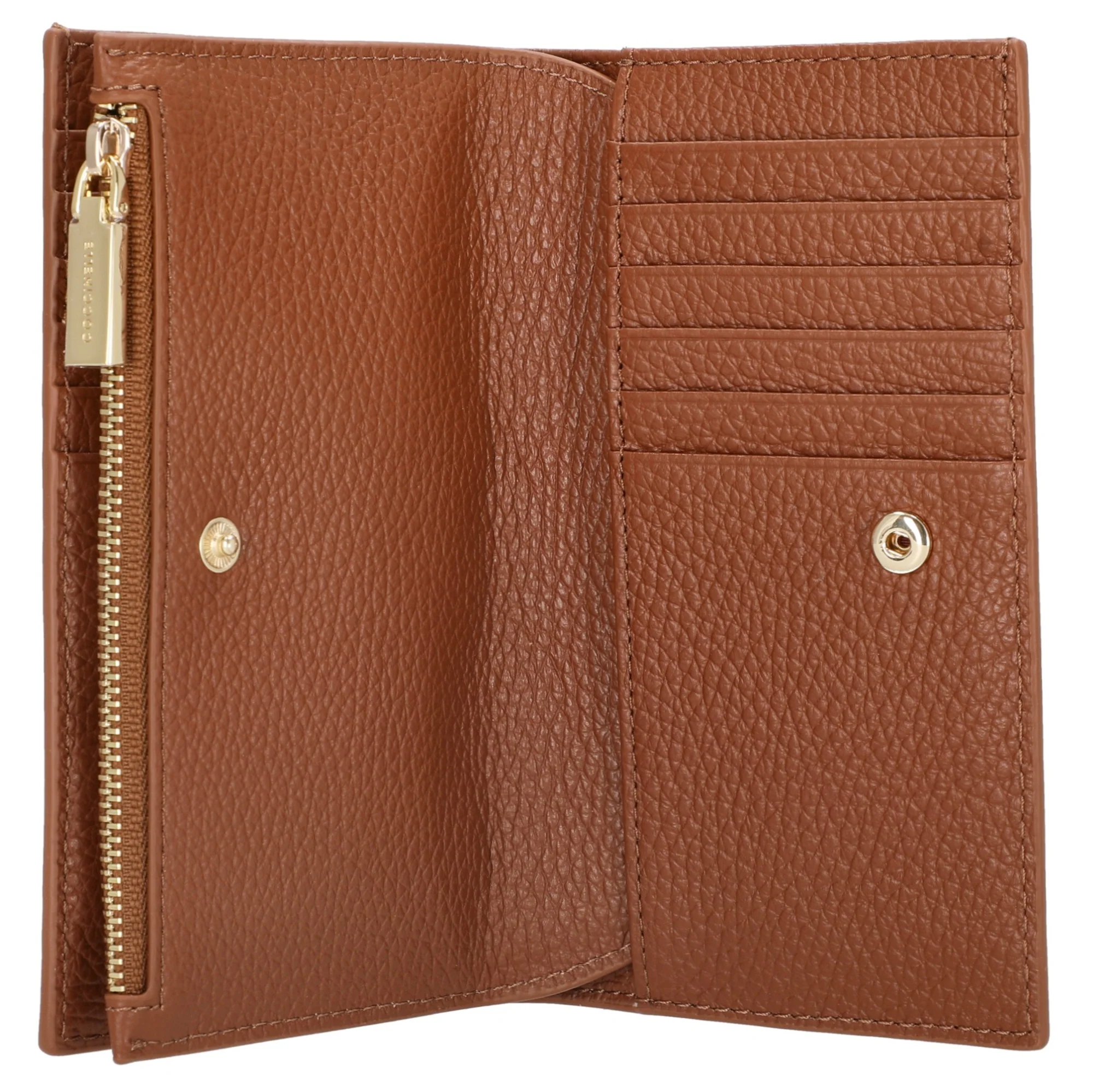 Coccinelle Metallic Soft - Geldbörse 12cc 16 cm (cognac) - Image 2