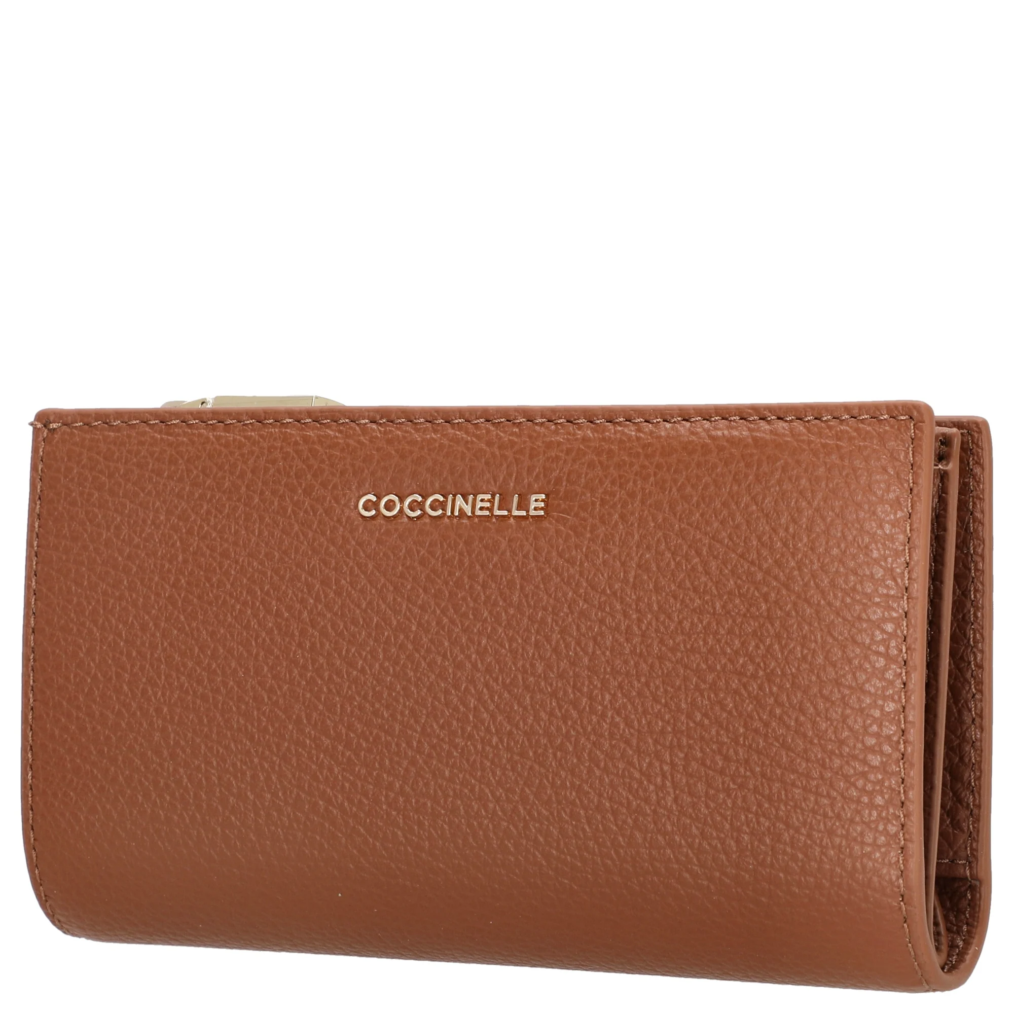 Coccinelle Metallic Soft - Geldbörse 12cc 16 cm (cognac) - Image 3
