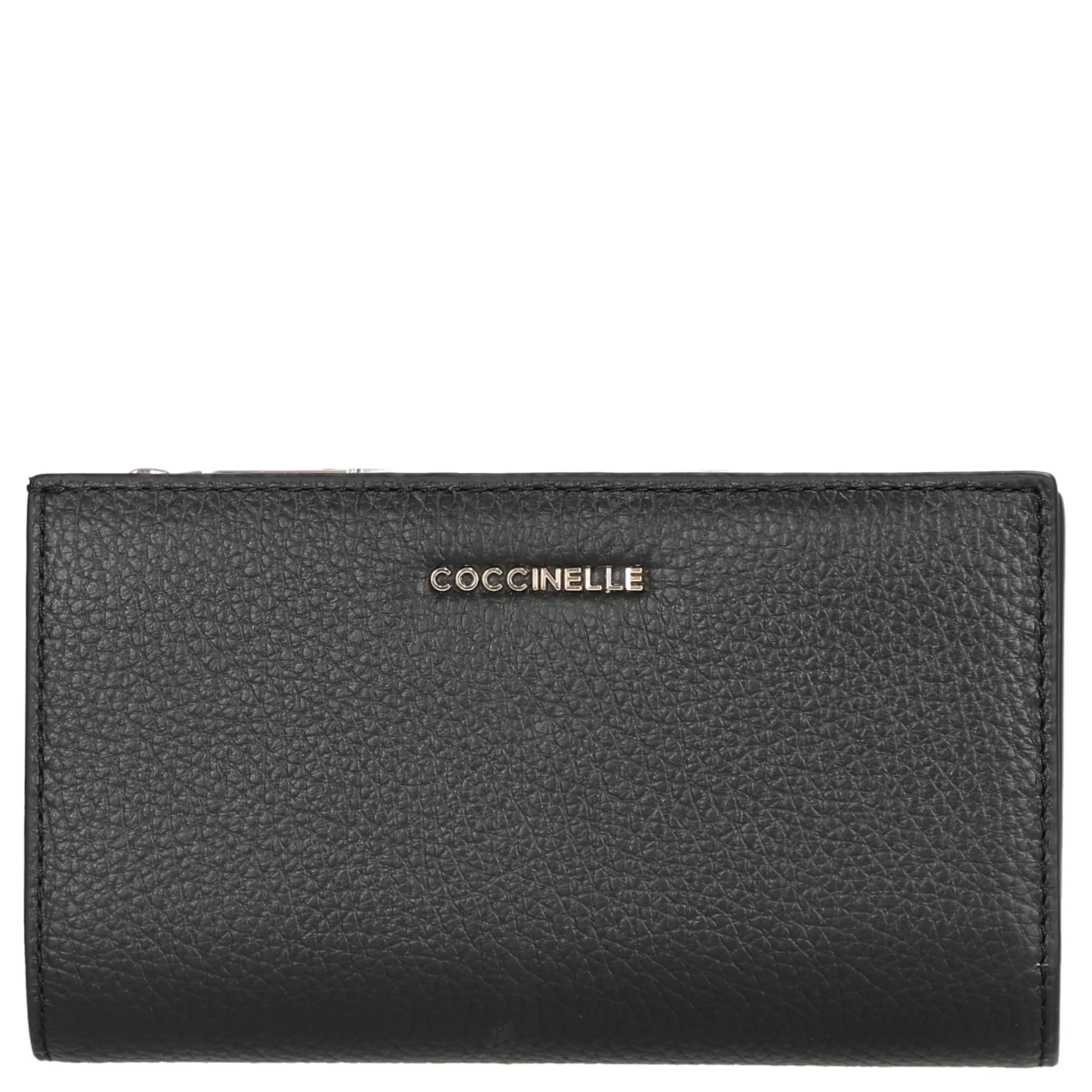 Coccinelle Metallic Soft - Geldbörse 12cc 16 cm (noir)