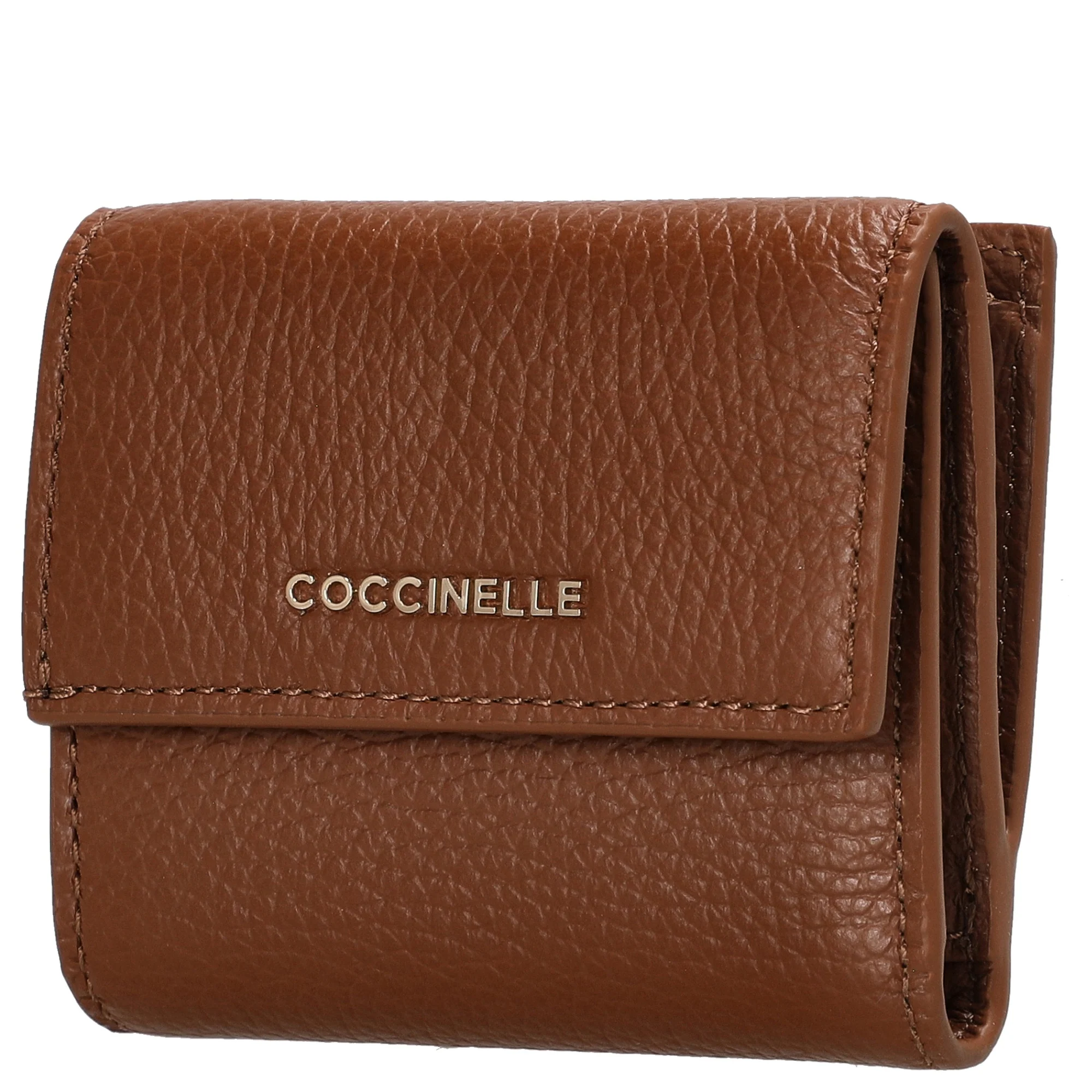 Coccinelle Metallic Soft - Geldbörse 5cc 9.5 cm (cognac) - Image 4