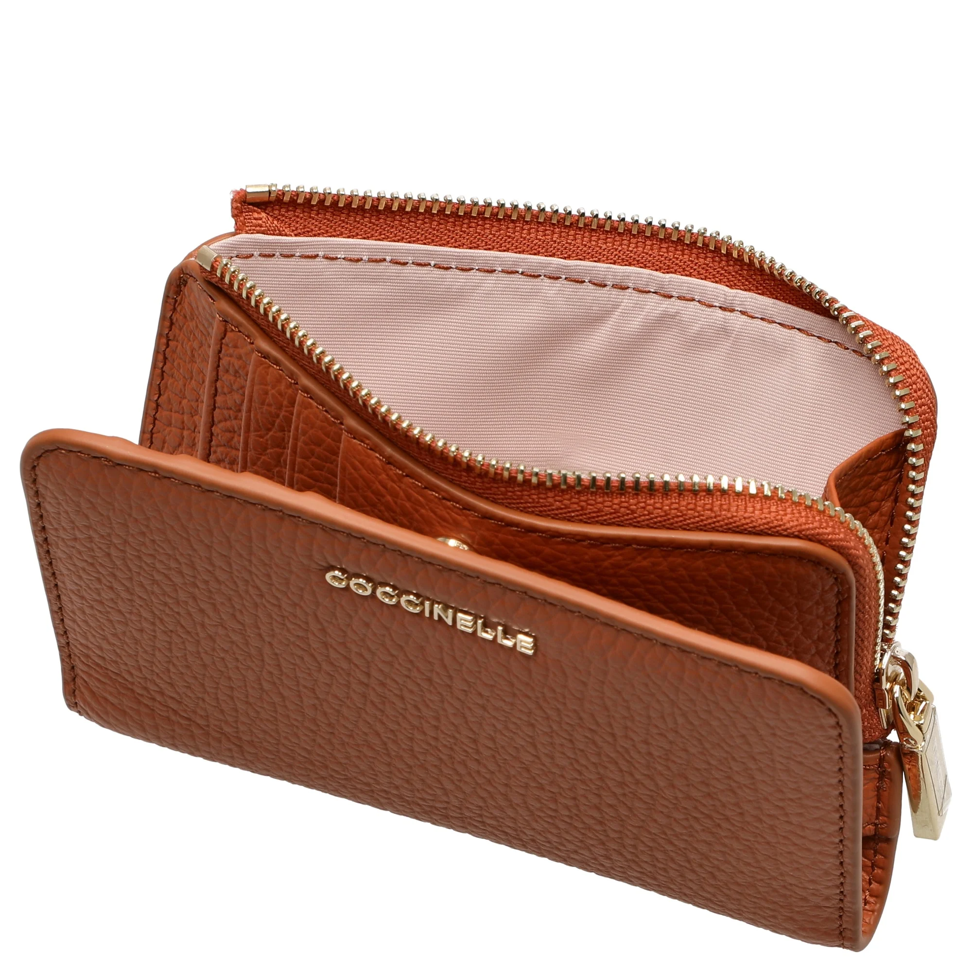 Coccinelle Metallic Soft - Geldbörse 6cc 13 cm (crab) - Image 5