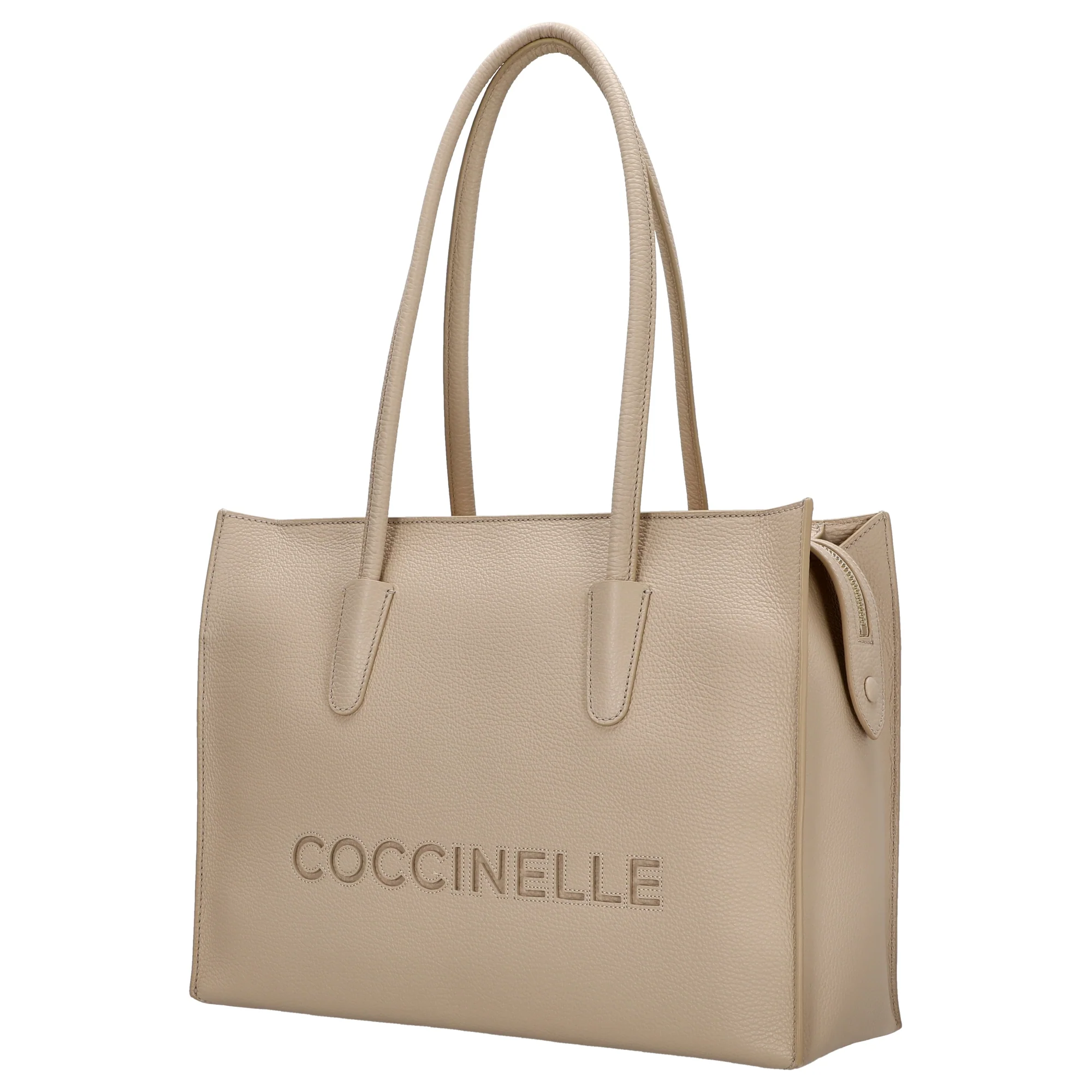 Coccinelle Myrtha 26 - Henkeltasche 36 cm (sandshell) - Image 2