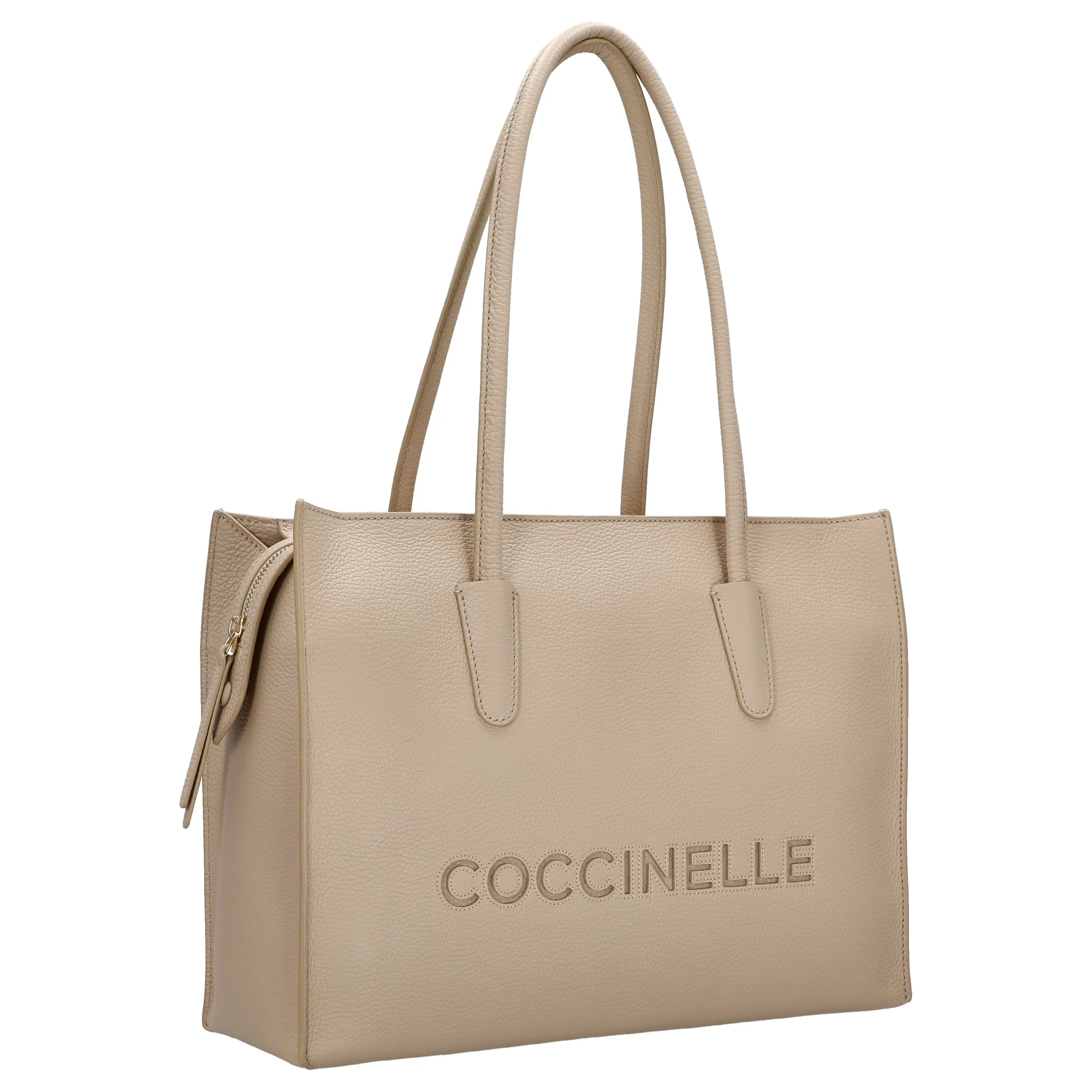 Coccinelle Myrtha 26 - Henkeltasche 36 cm (sandshell) - Image 5