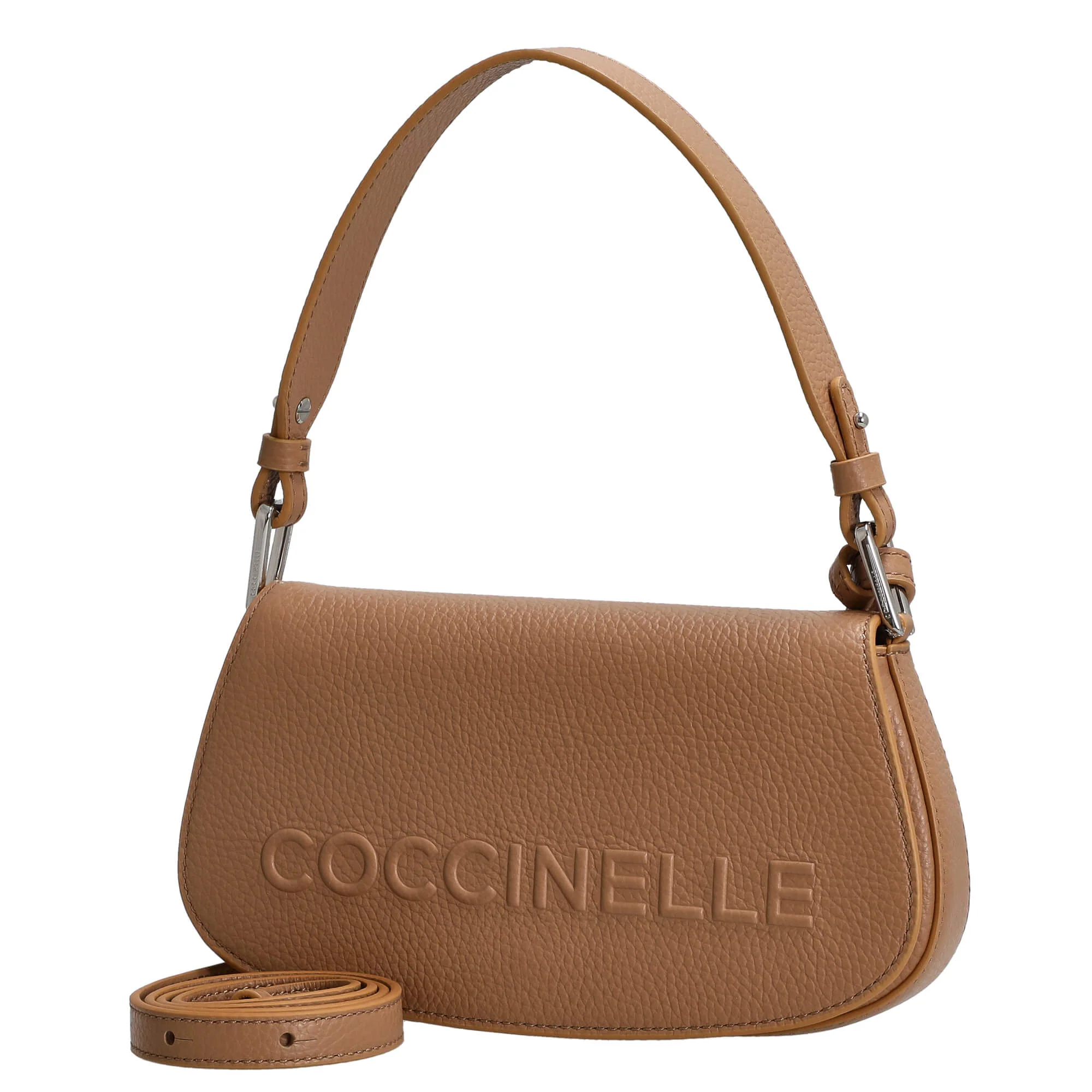 Coccinelle Myrtha Maxi Log - Schultertasche 24 cm (skin) - Image 2