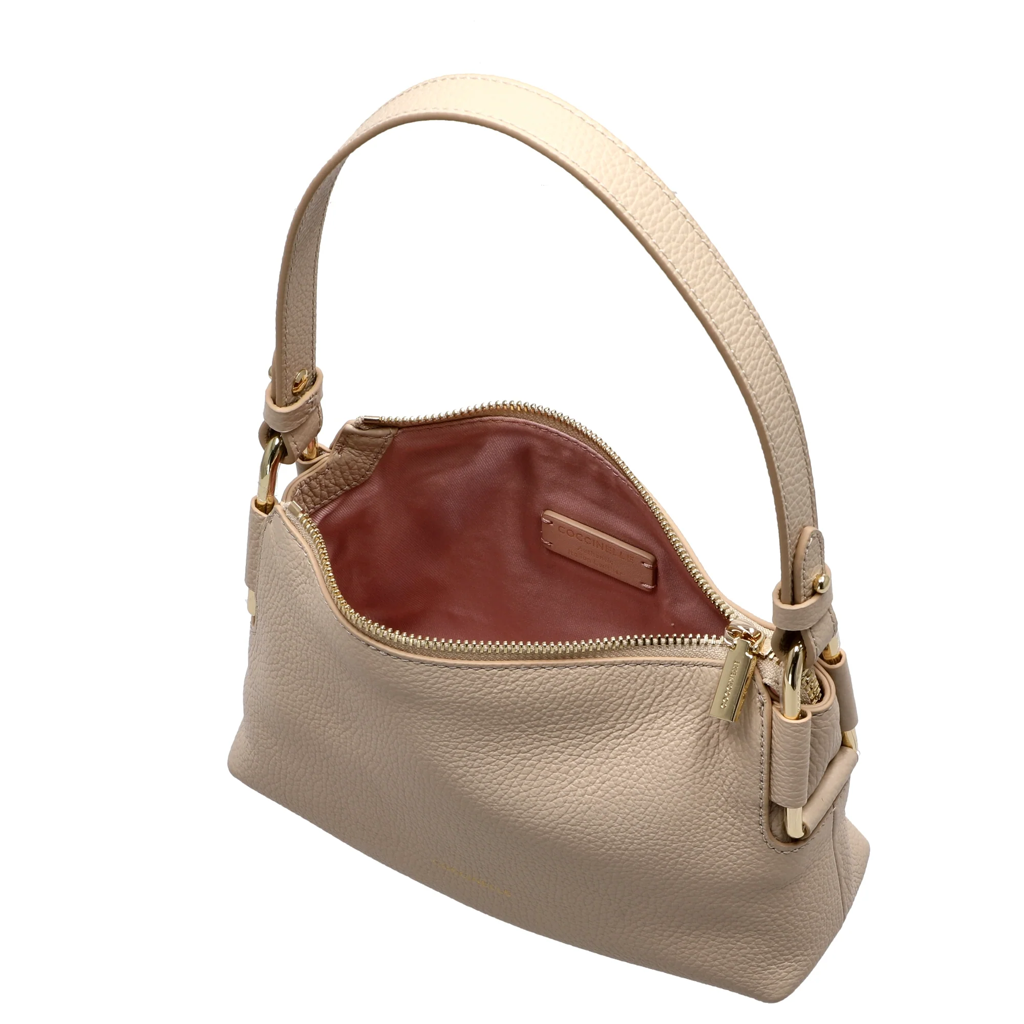 Coccinelle Rebekka - Schultertasche 23 cm (sandshell) - Image 6