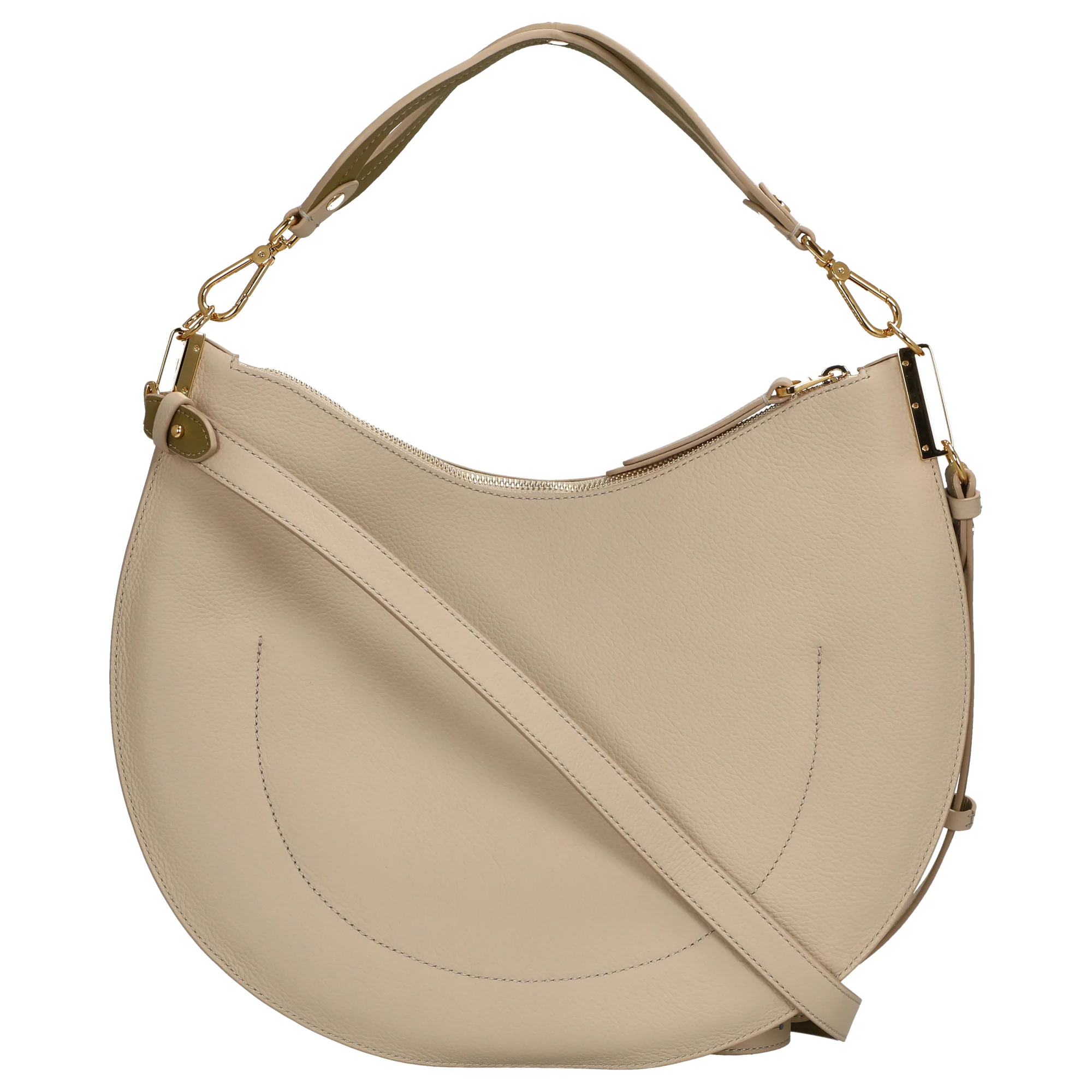 Coccinelle Sunup - Schultertasche 38 cm (sandshe/seagras) - Image 4
