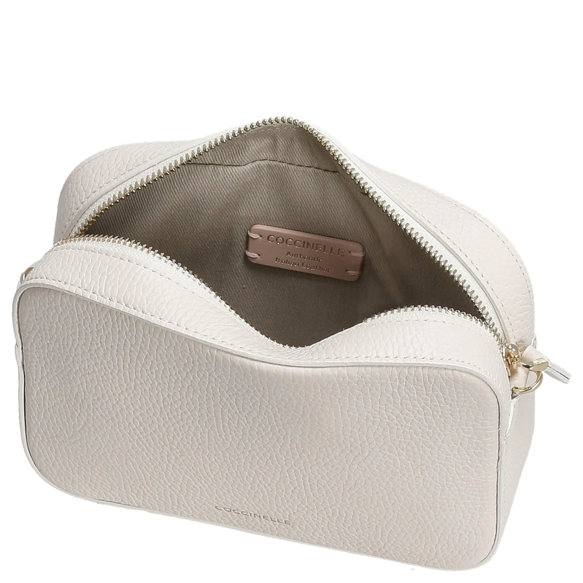 Coccinelle Tebe - Umhängetasche 19 cm (blanco) - Image 6