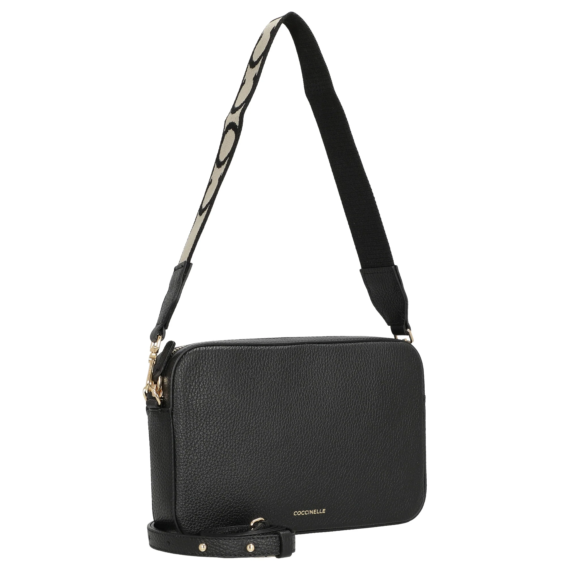 Coccinelle Tebe - Umhängetasche 24 cm (noir) - Image 5