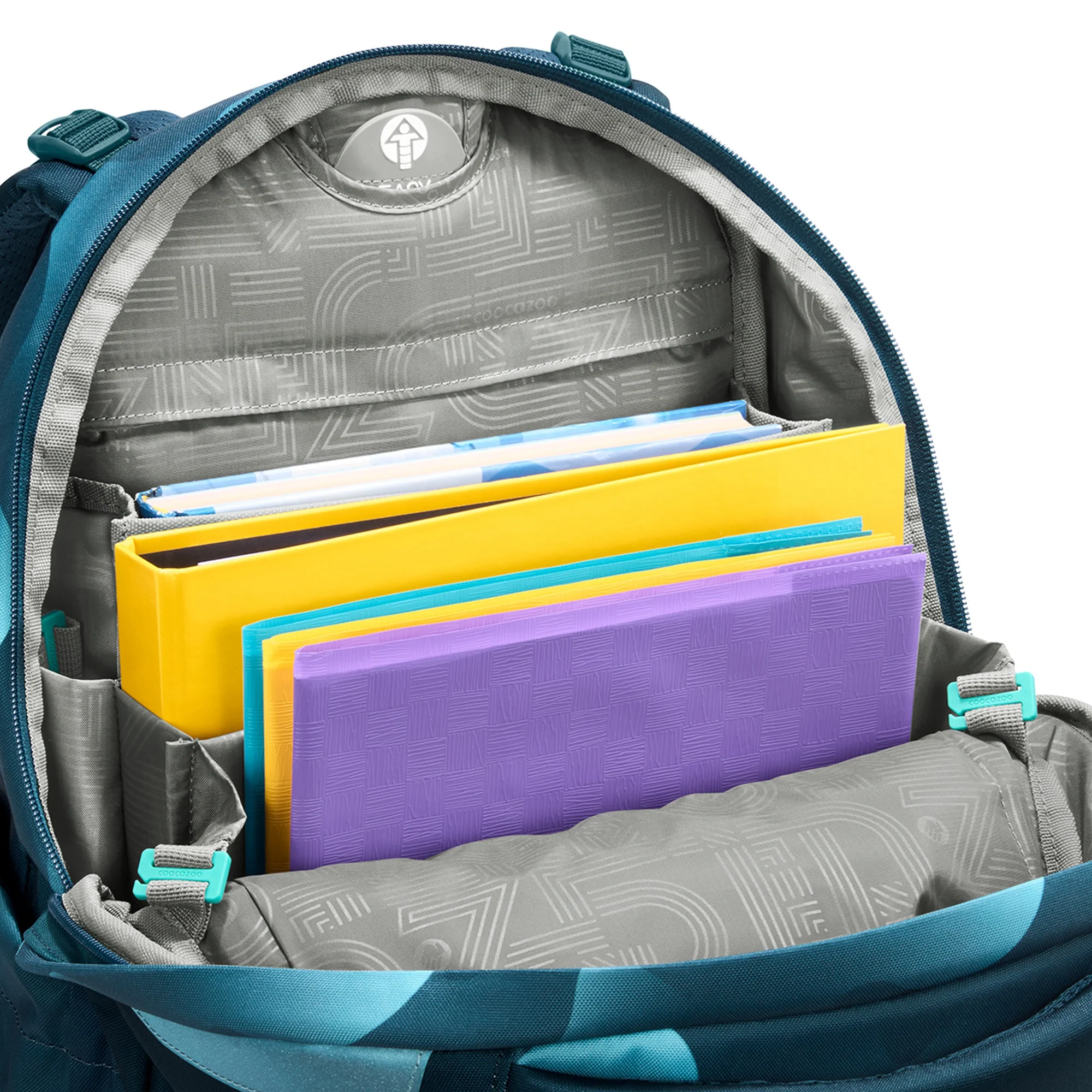 Coocazoo Mate - Schulrucksack 44 cm (Aqua Flow) - Image 6